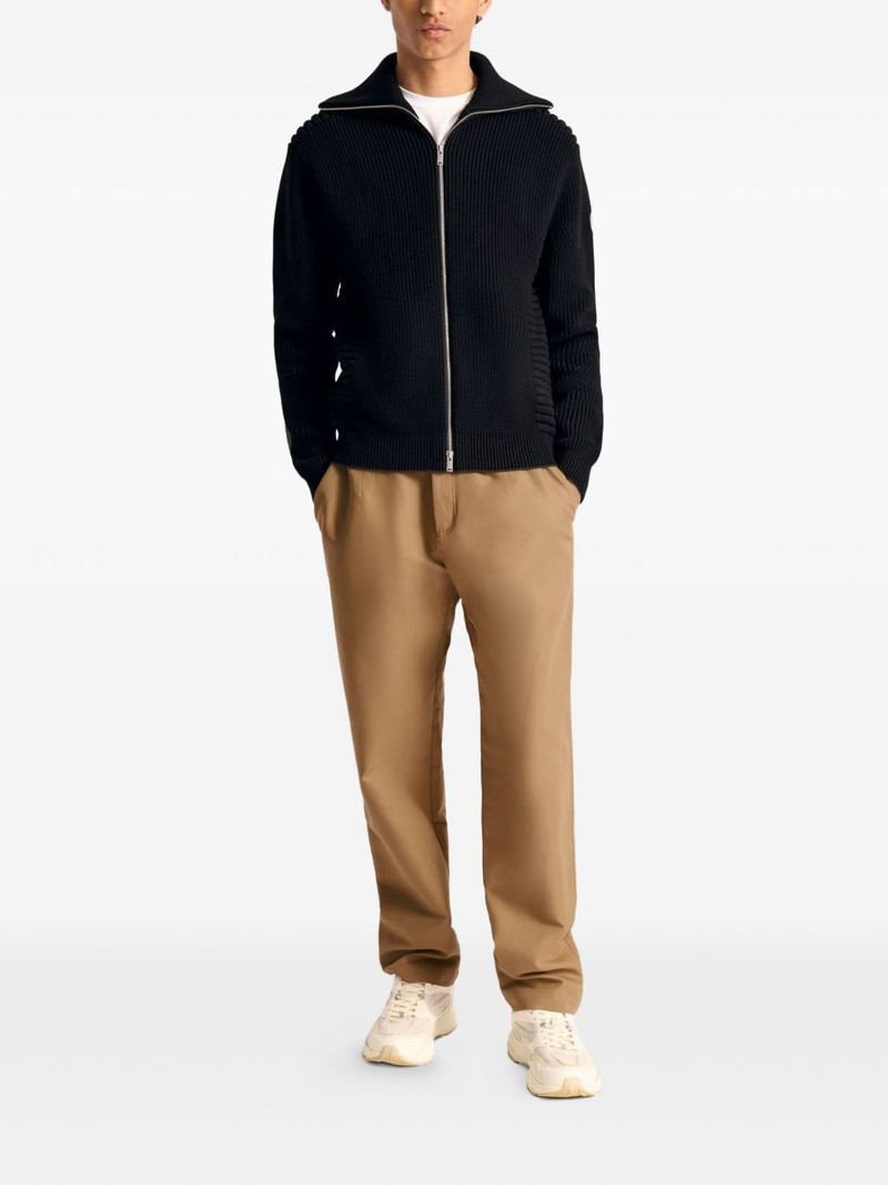 Fusalp ribbed ottoman-panel sweater outlook