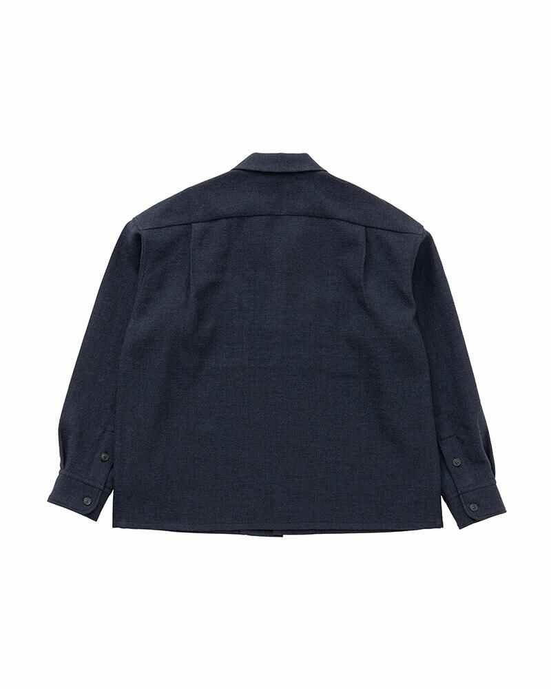 OC PALMER SHIRT L/S NAVY - 2