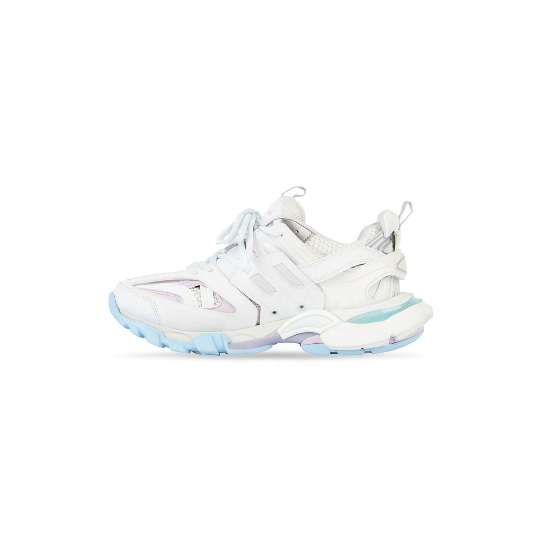 Women's Track Sneaker in White - 3