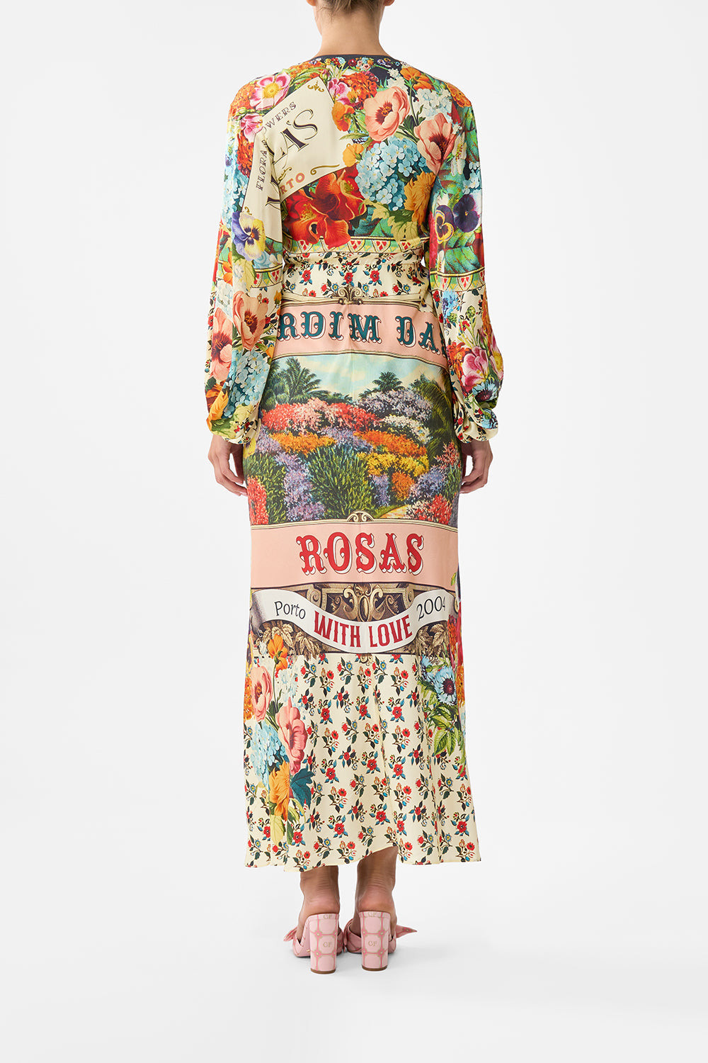 BLOUSON SLEEVE BIAS DRESS - 3