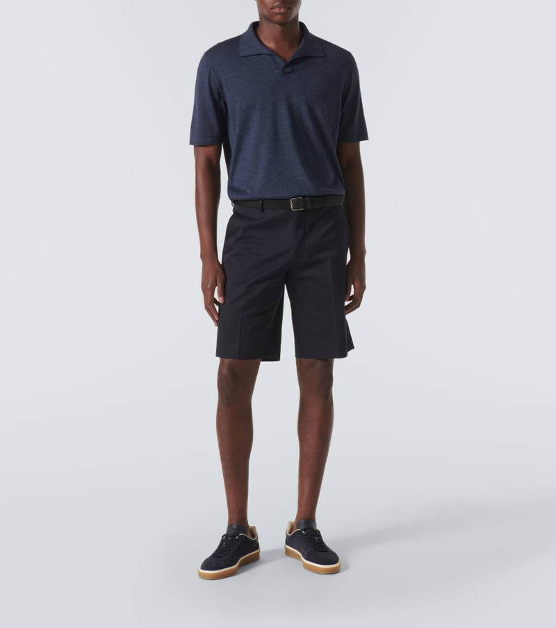 Loro Piana Fillmore cotton Bermuda shorts outlook