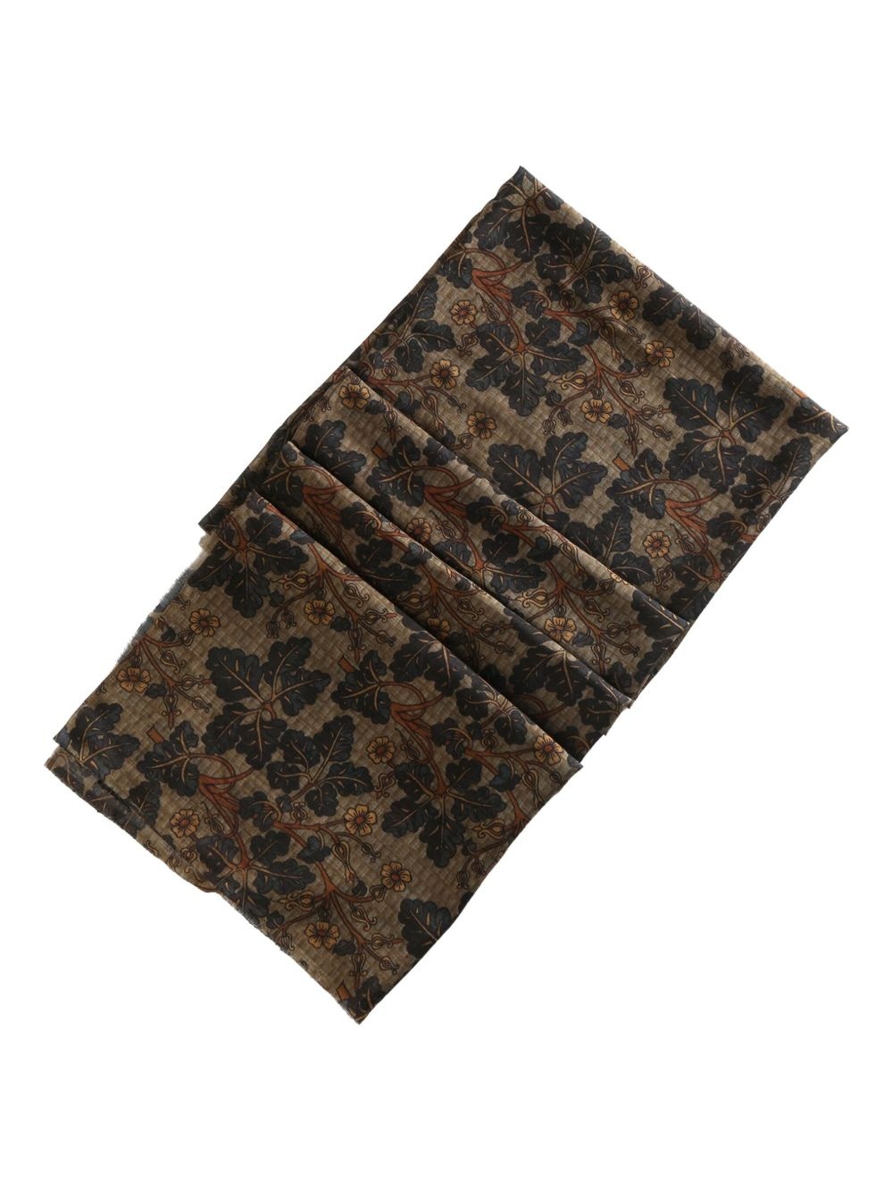 floral-print scarf - 2
