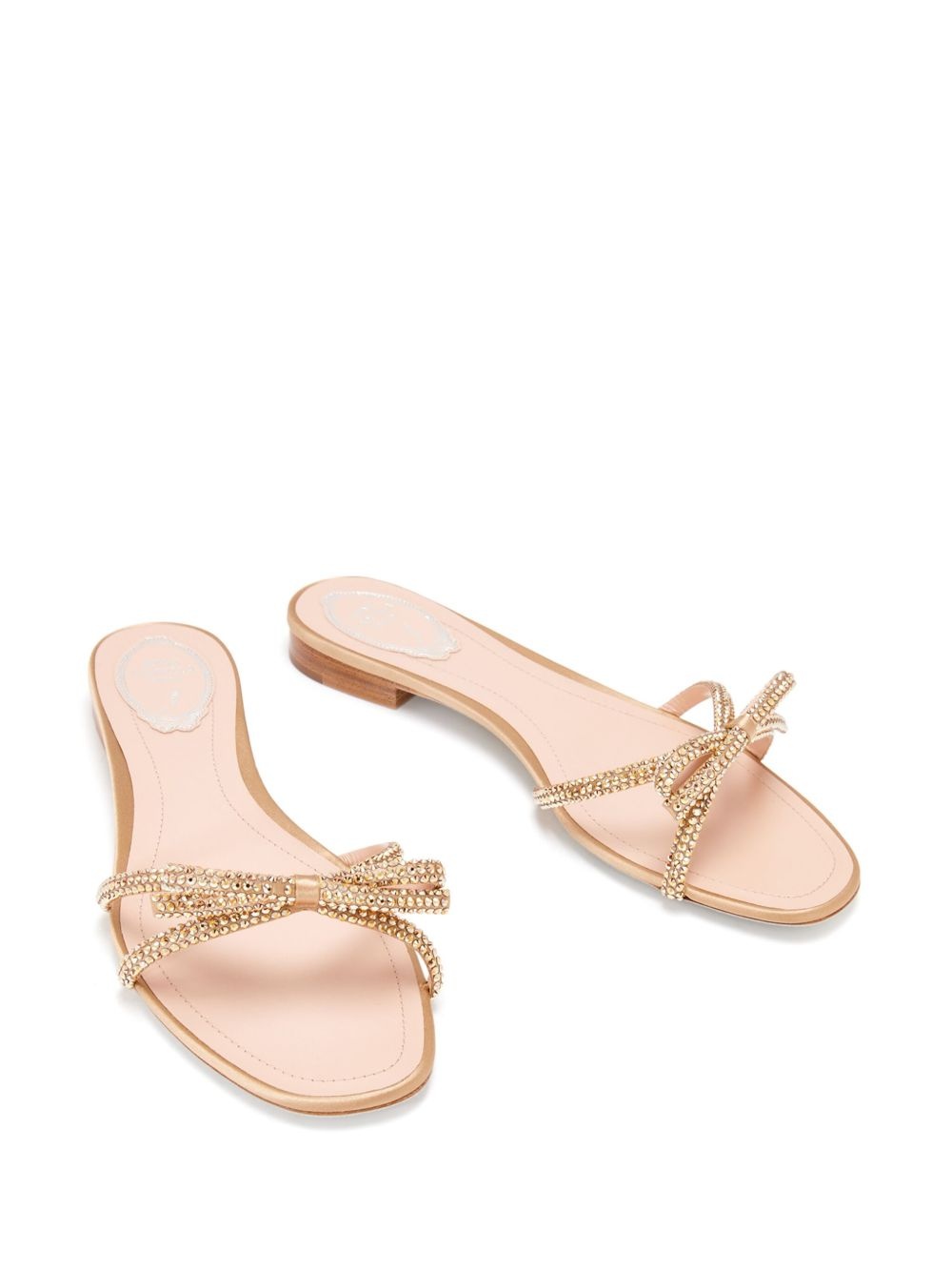 bow-detail sandals - 4
