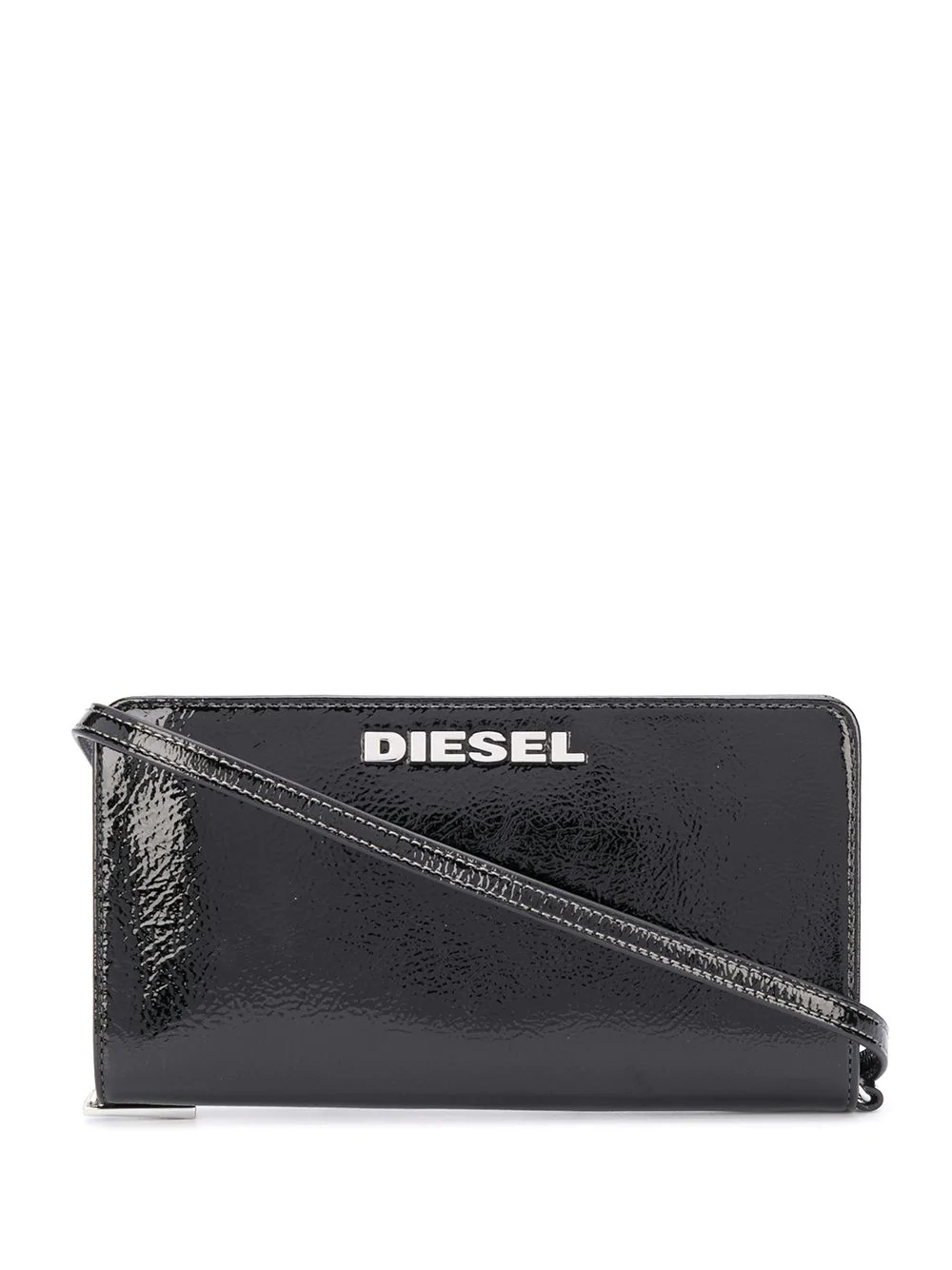 Glossy crossbody strap wallet - 1