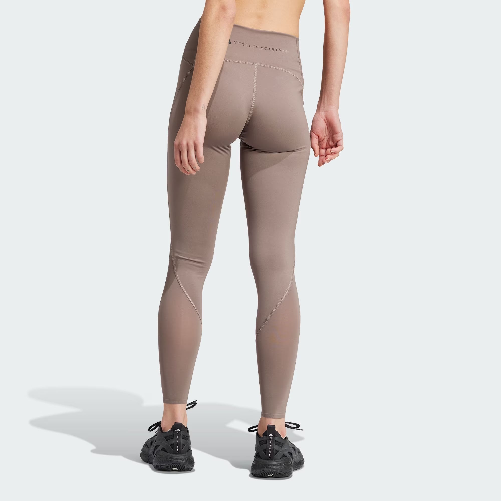 (WMNS) adidas By Stella McCartney True Purpose Optime Leggings 'Grey' IR9644 - 4