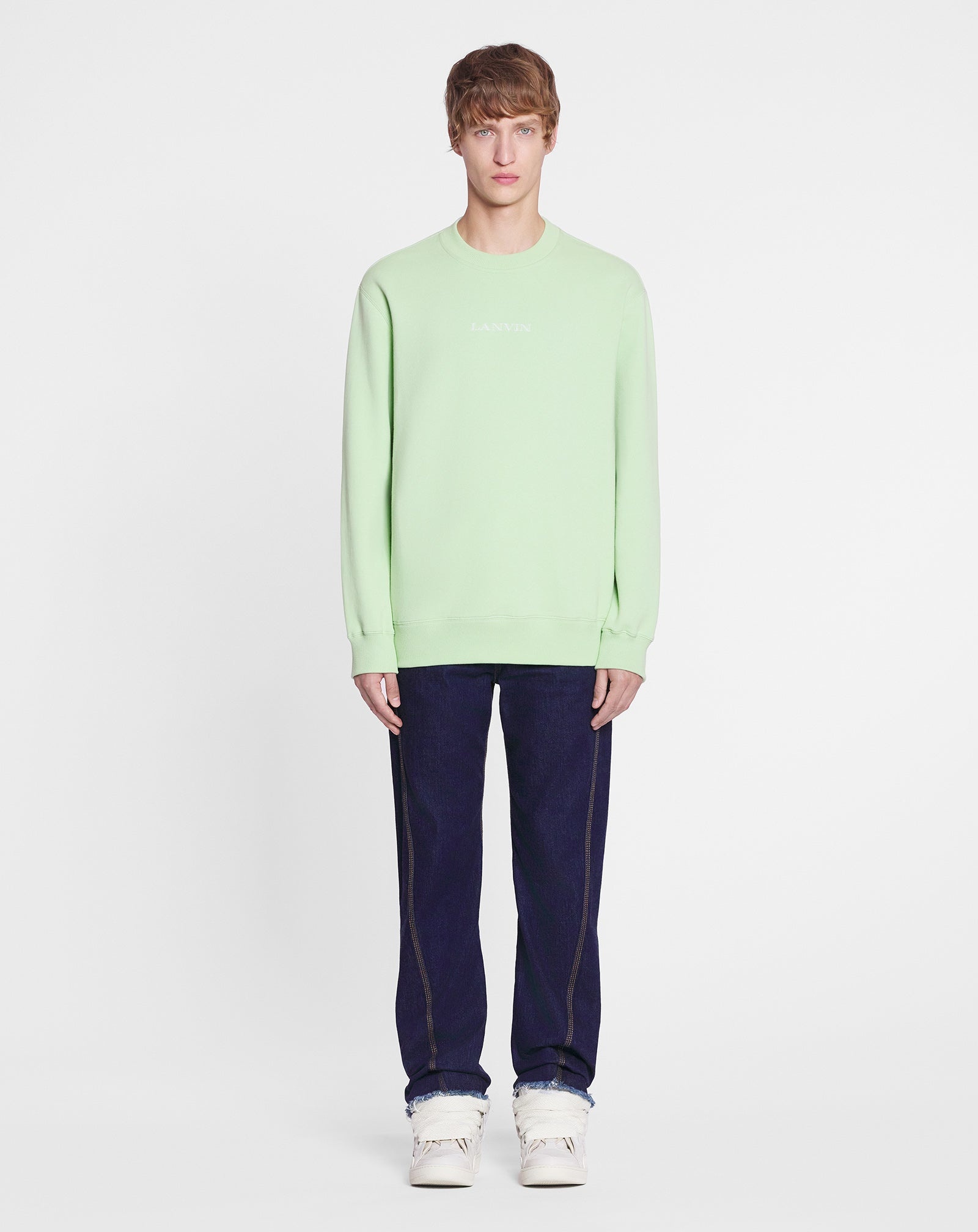 LANVIN EMBROIDERED OVERSIZED SWEATSHIRT - 2