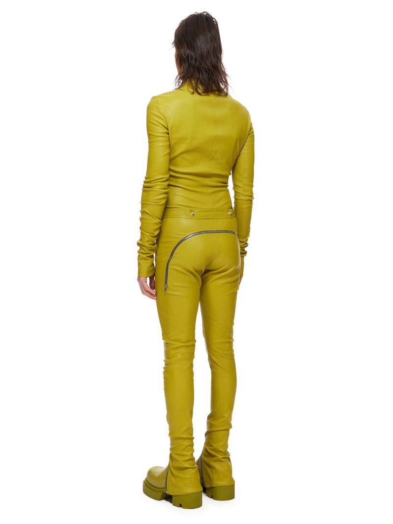 Green Gary Leather Jumpsuit 3