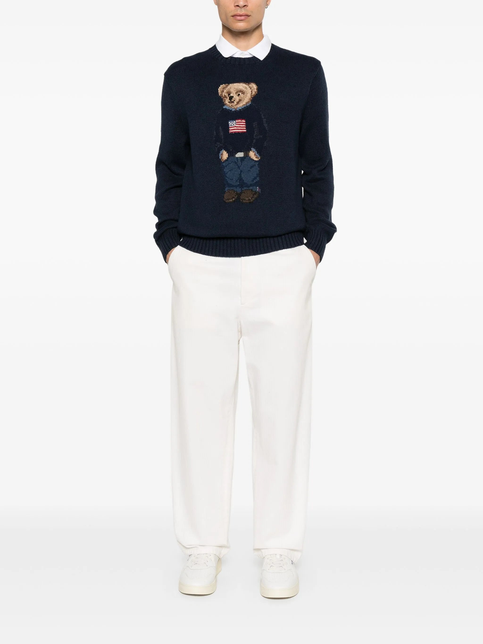 Ralph Lauren Flag Bear Sweater - 5