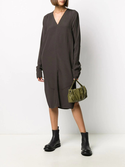 Rick Owens side slit detail loose fit dress outlook