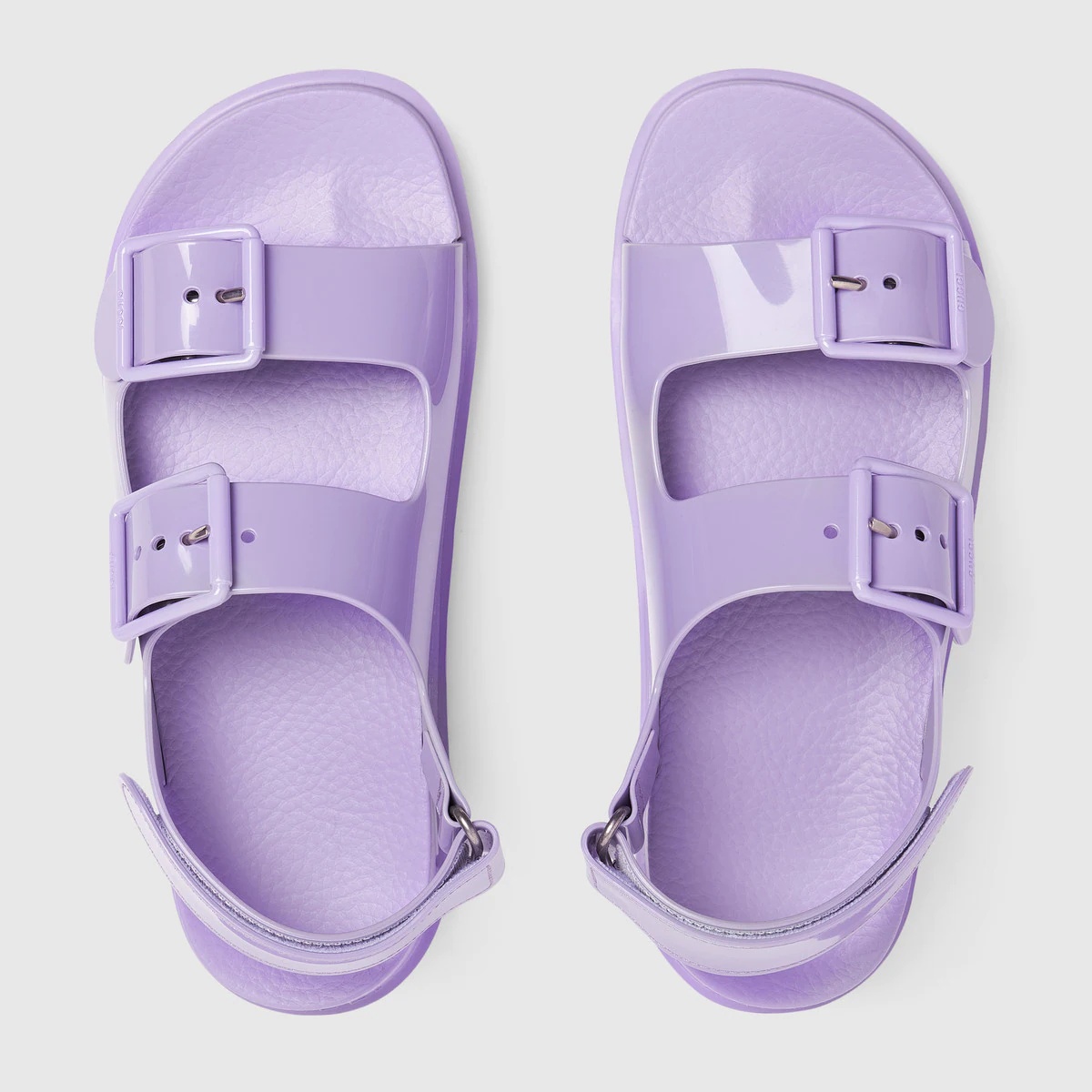 Women's sandal with mini Double G - 3