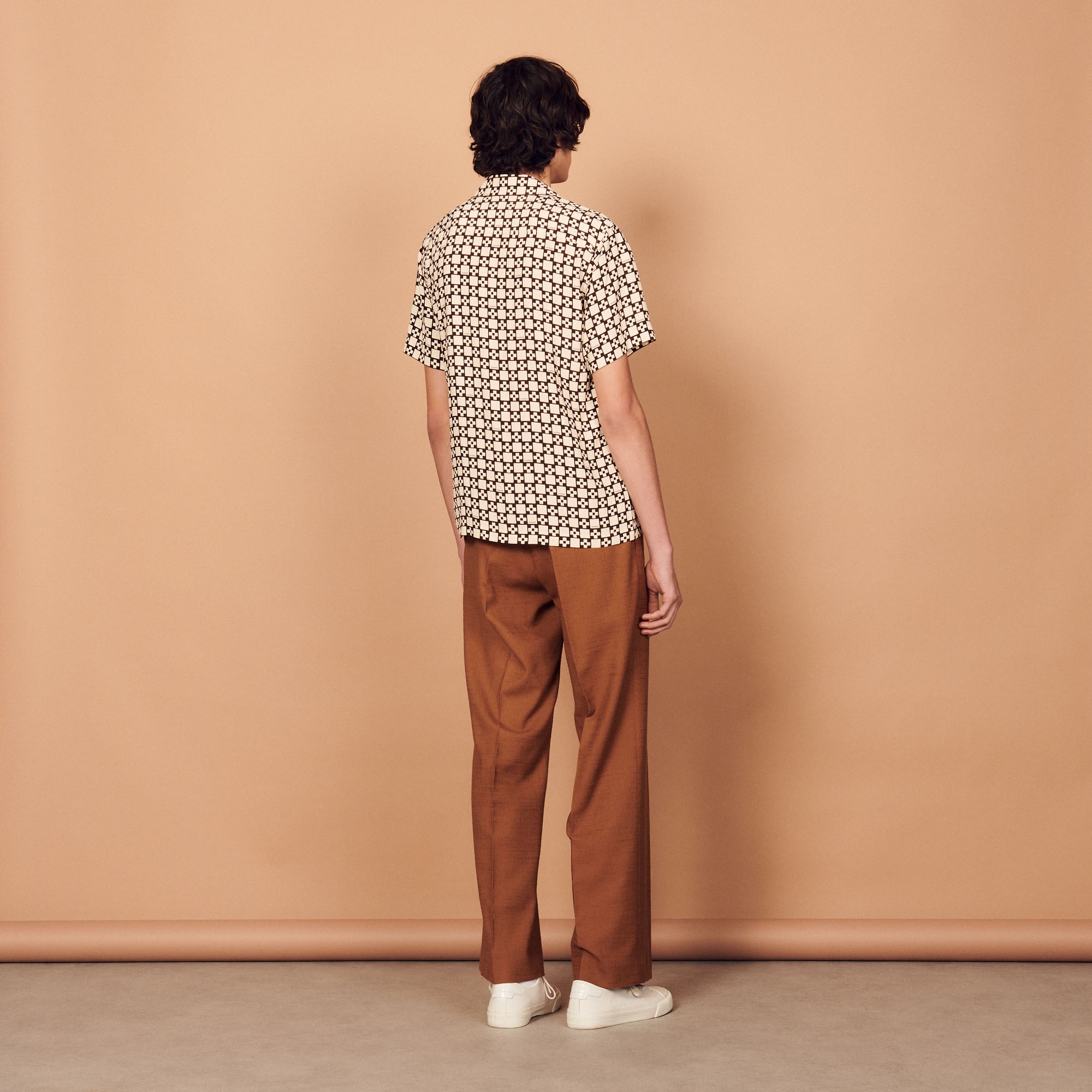 Printed flowing shirt - 3