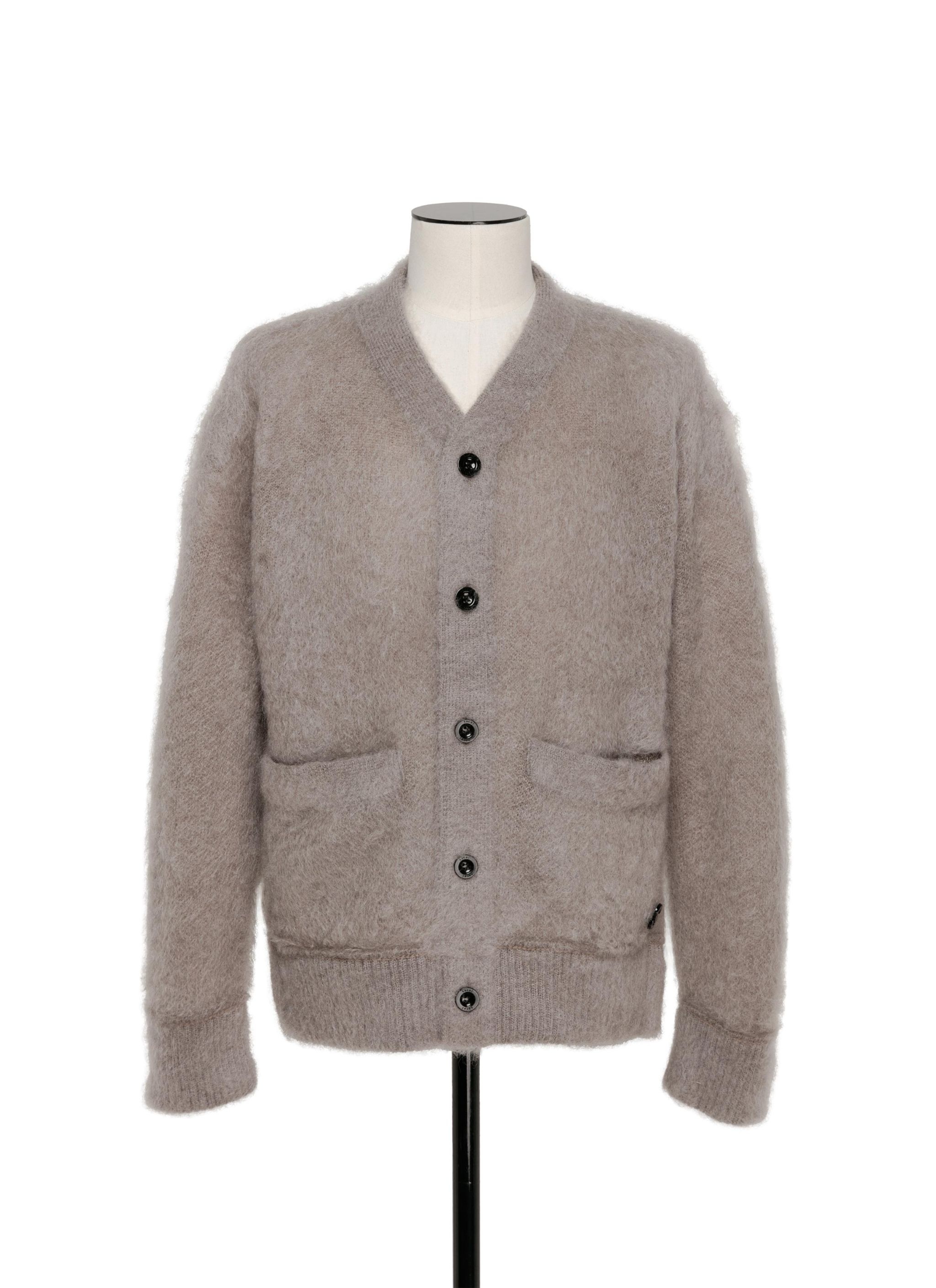 s Mohair Knit Cardigan - 1