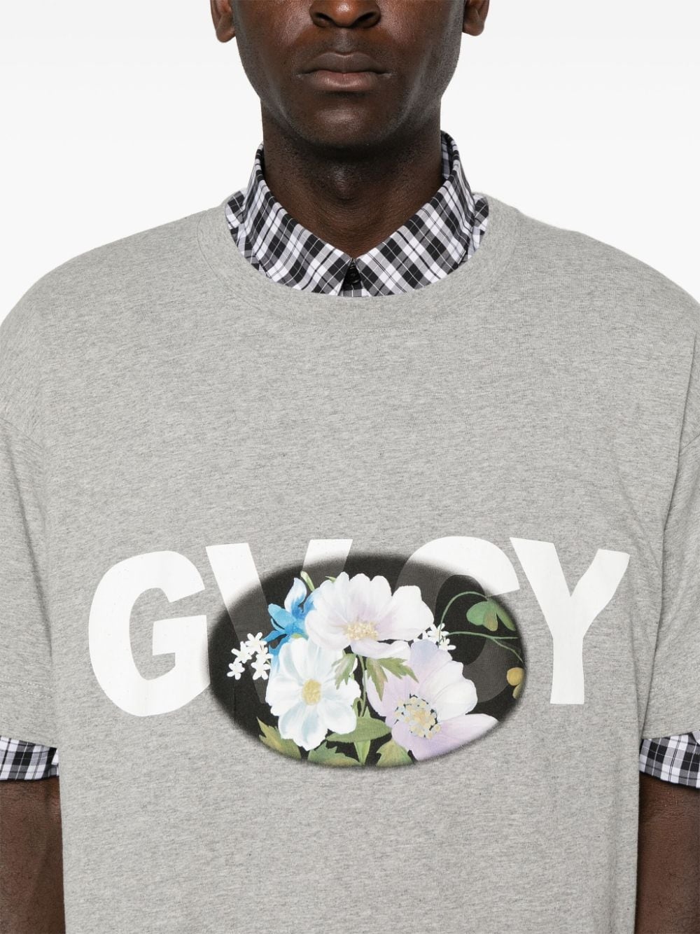mÃ©lange cotton T-shirt - 5
