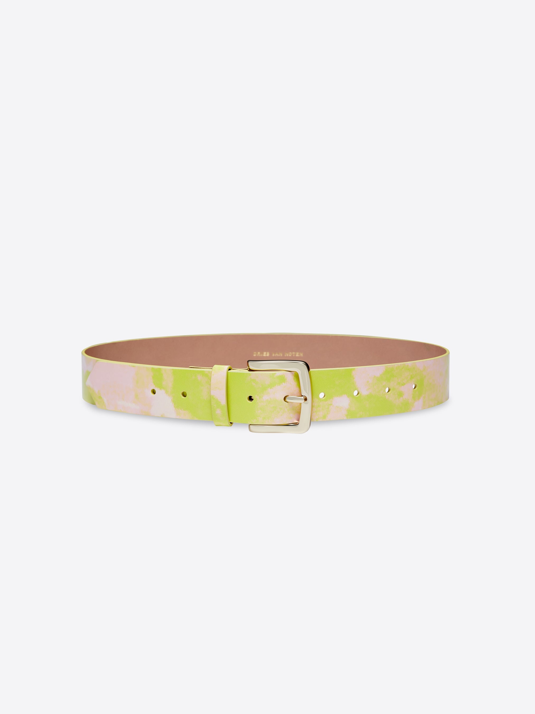PRINTED LEATHER BELT - 2