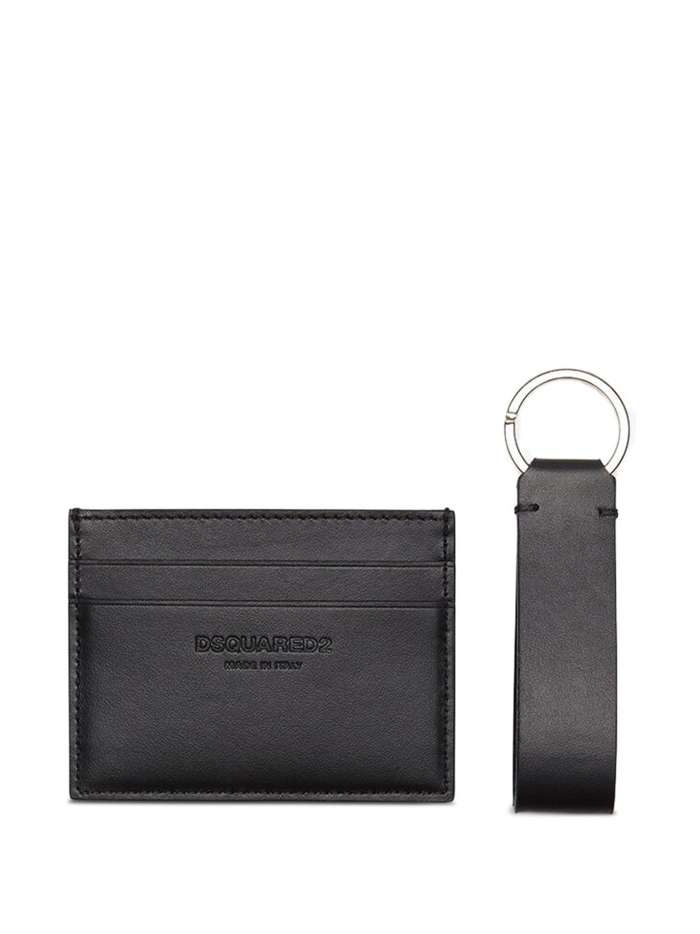 logo-print card holder set - 3