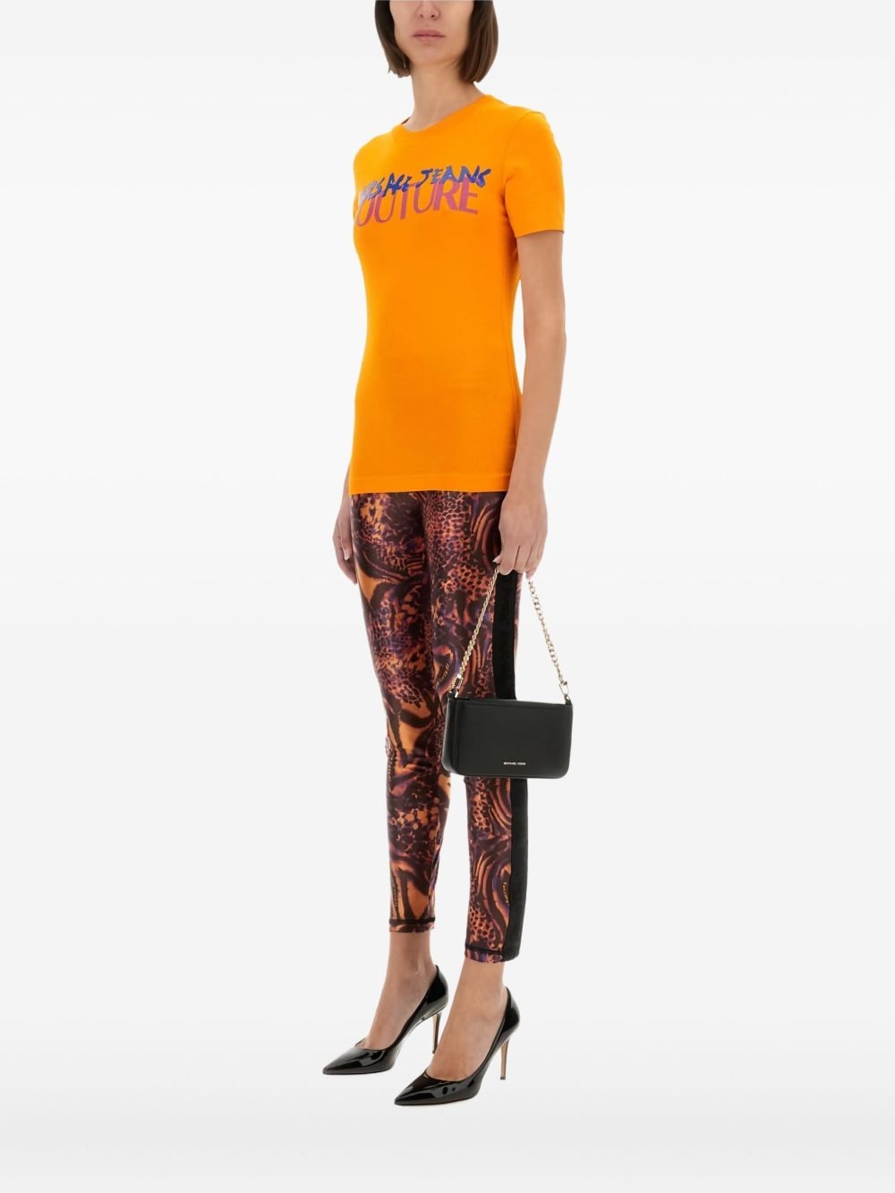 logo-print T-shirt - 2
