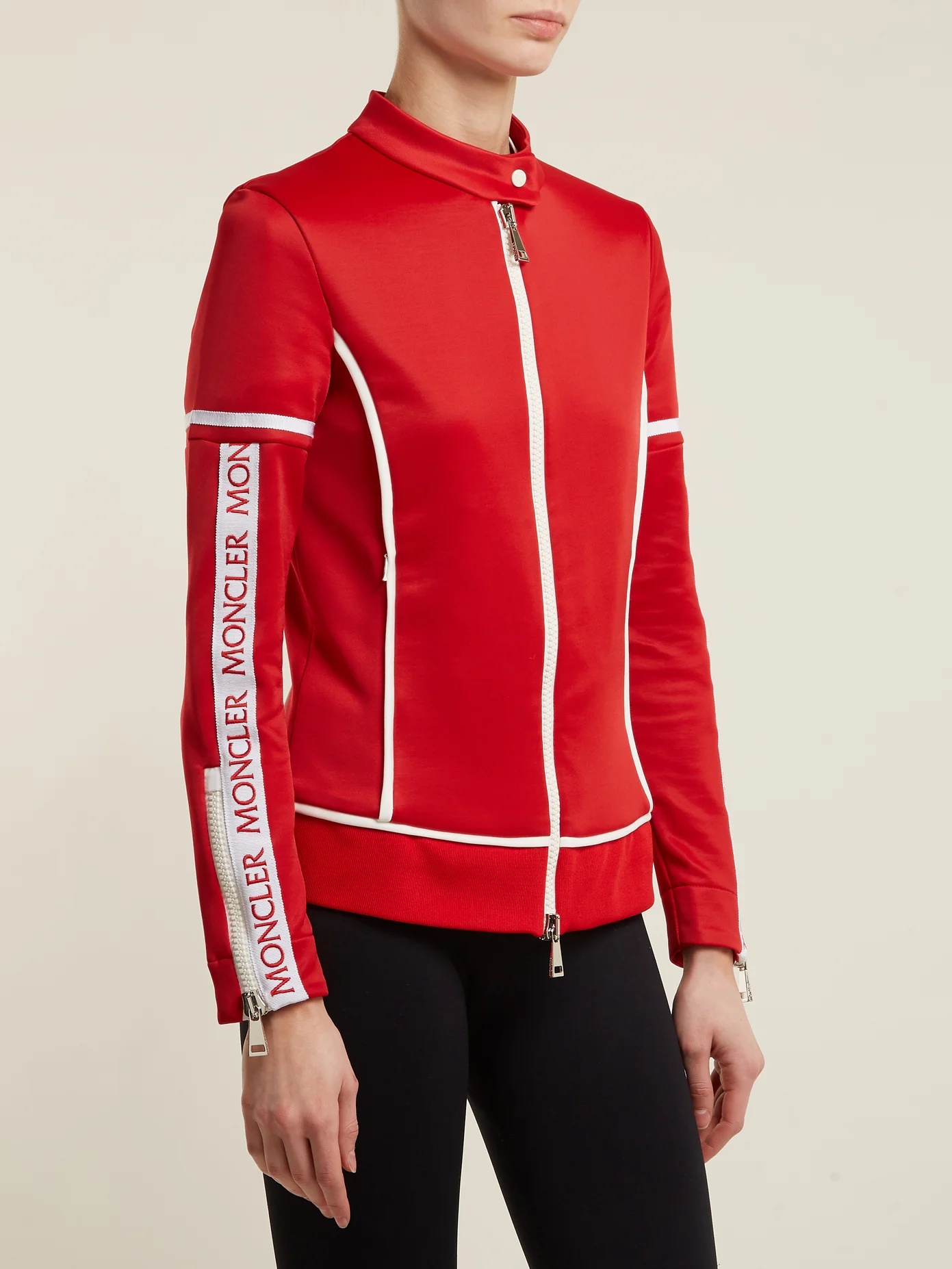 Jersey stretch track top - 4