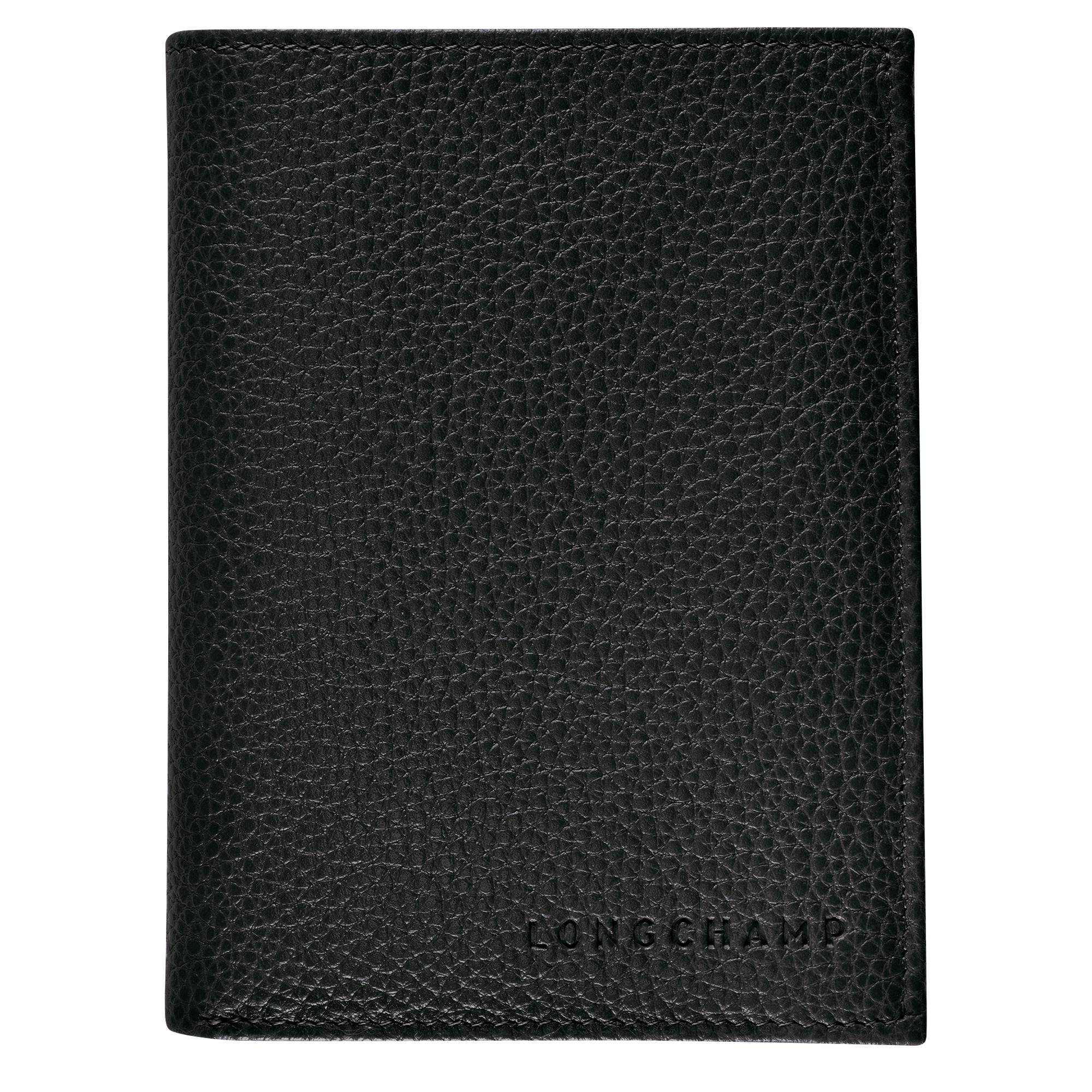 Le Foulonné Wallet Black - Leather - 1