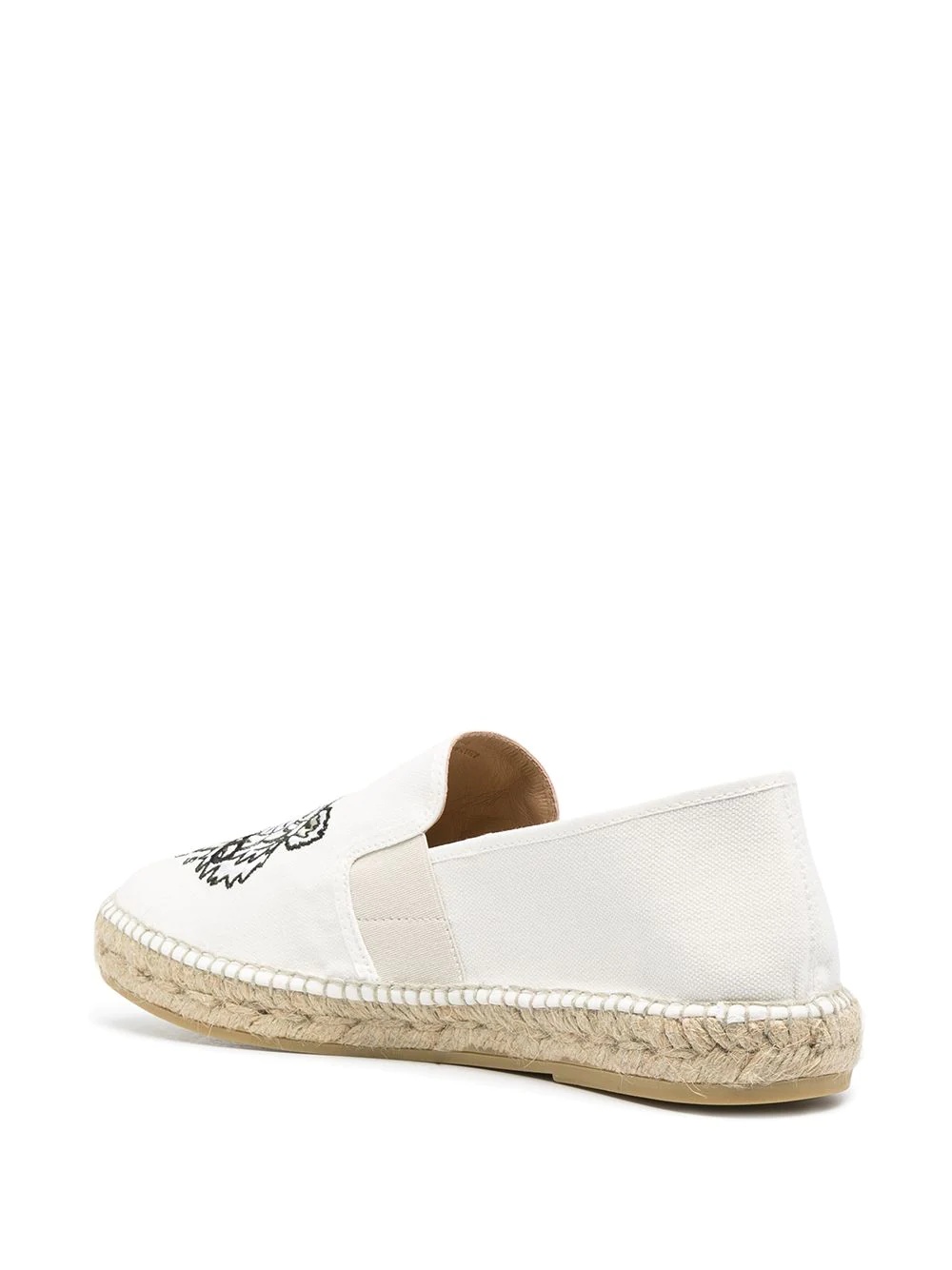 tiger-embroidered espadrilles - 3