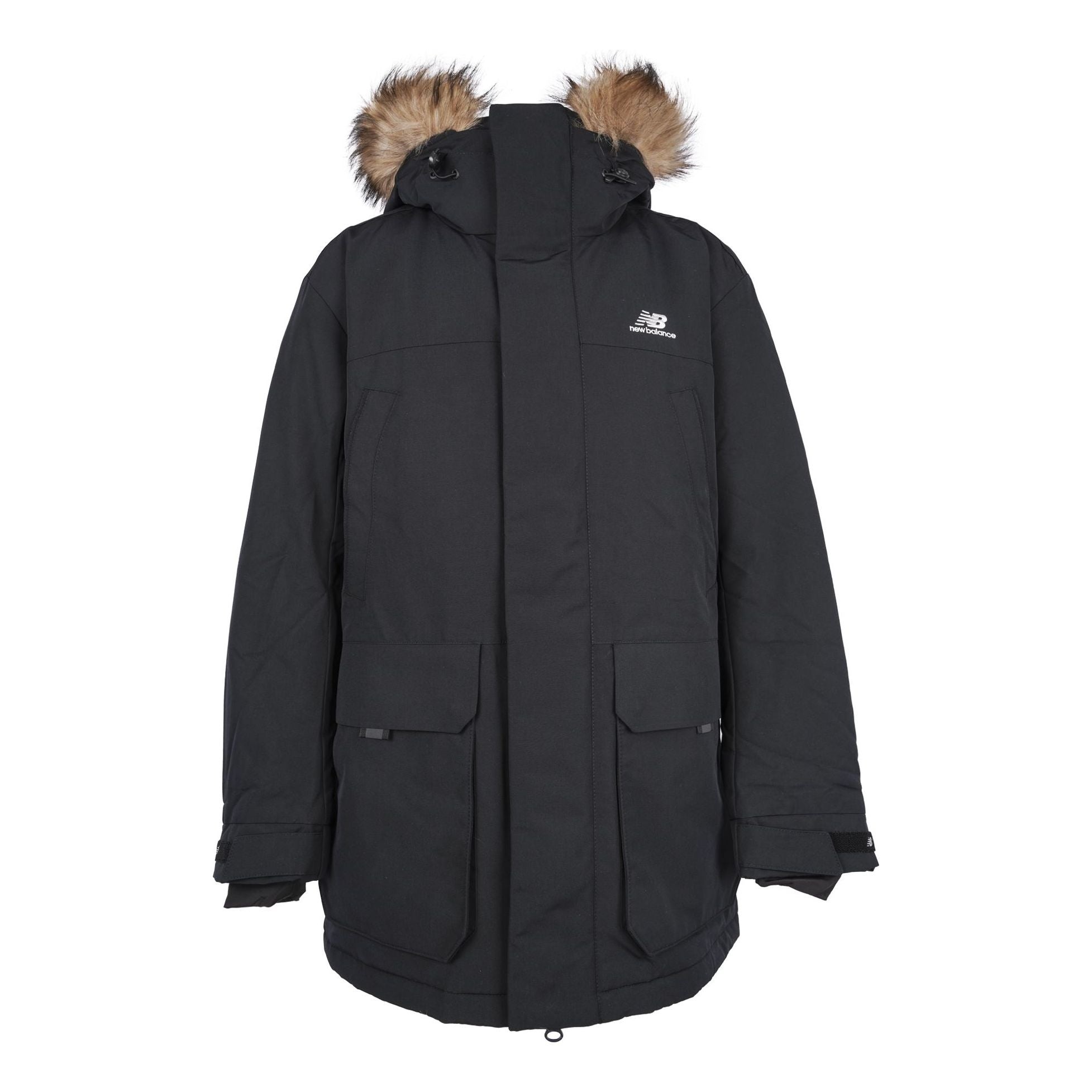 New Balance Warm Long Down Parka 'Black' NPA46011-BK - 1