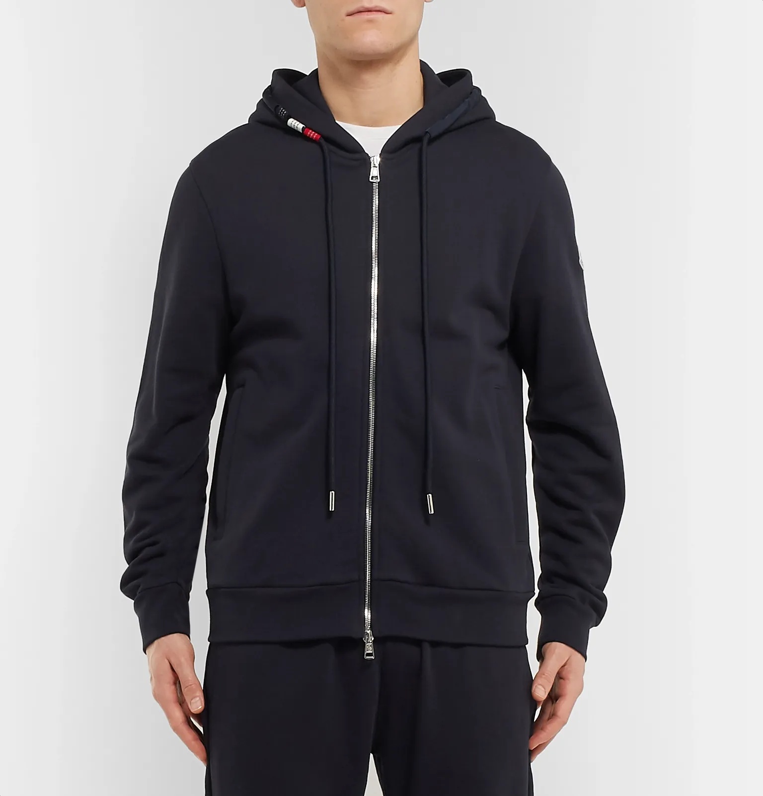 Loopback Cotton-Jersey Zip-Up Hoodie - 4