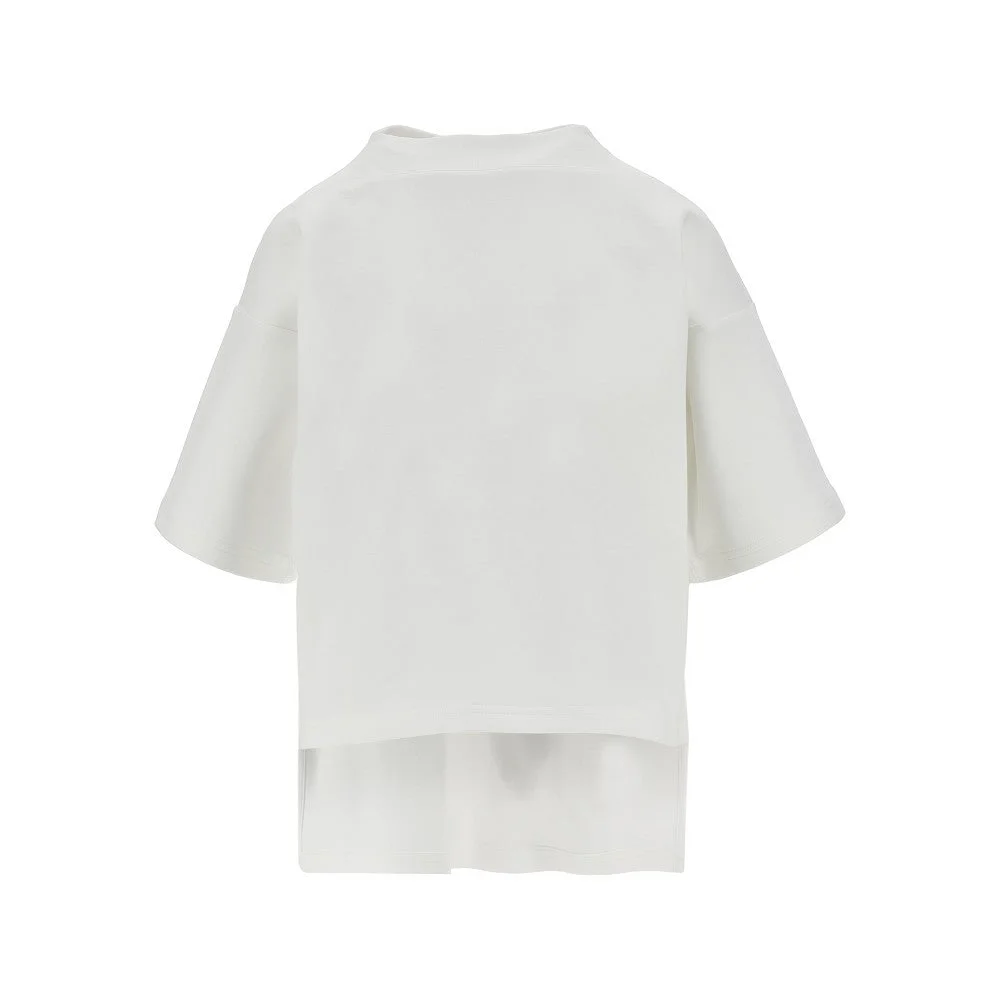 ASYMMETRICAL BOXY FIT T-SHIRT - 1