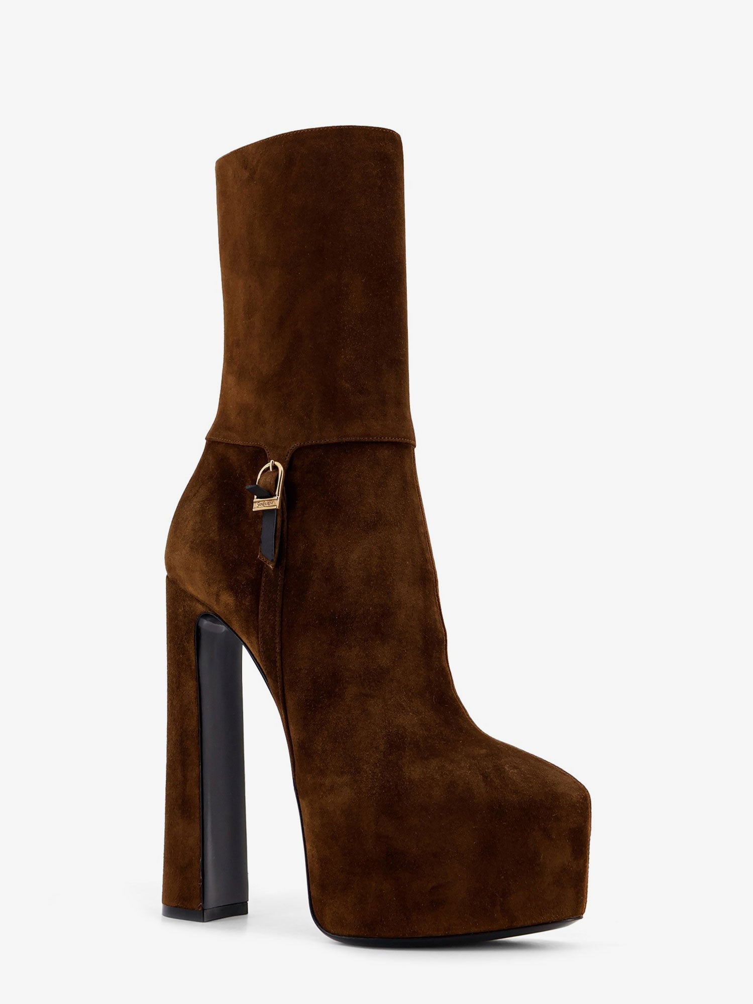 Nico Suede Plateau Ankle Boots - 3