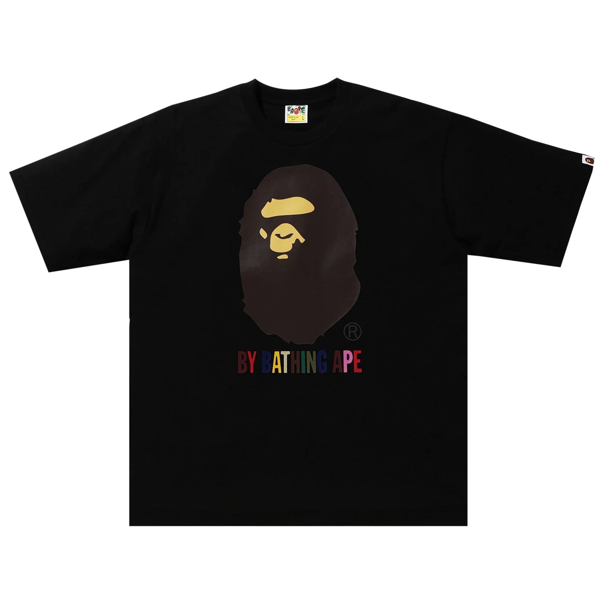 BAPE Colors By Bathing Ape Relaxed Fit Tee 'Black' - 1