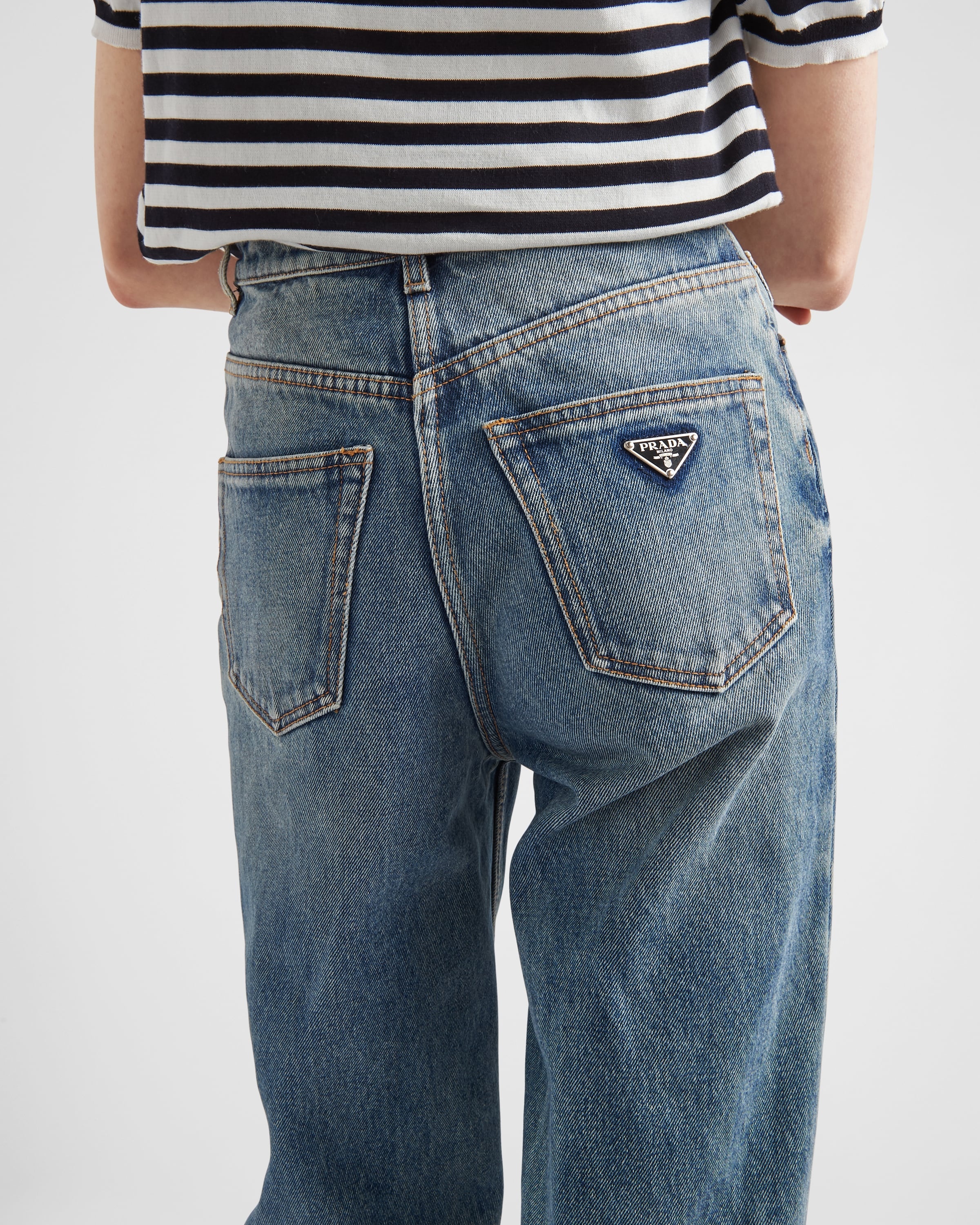 Five-pocket denim jeans - 4