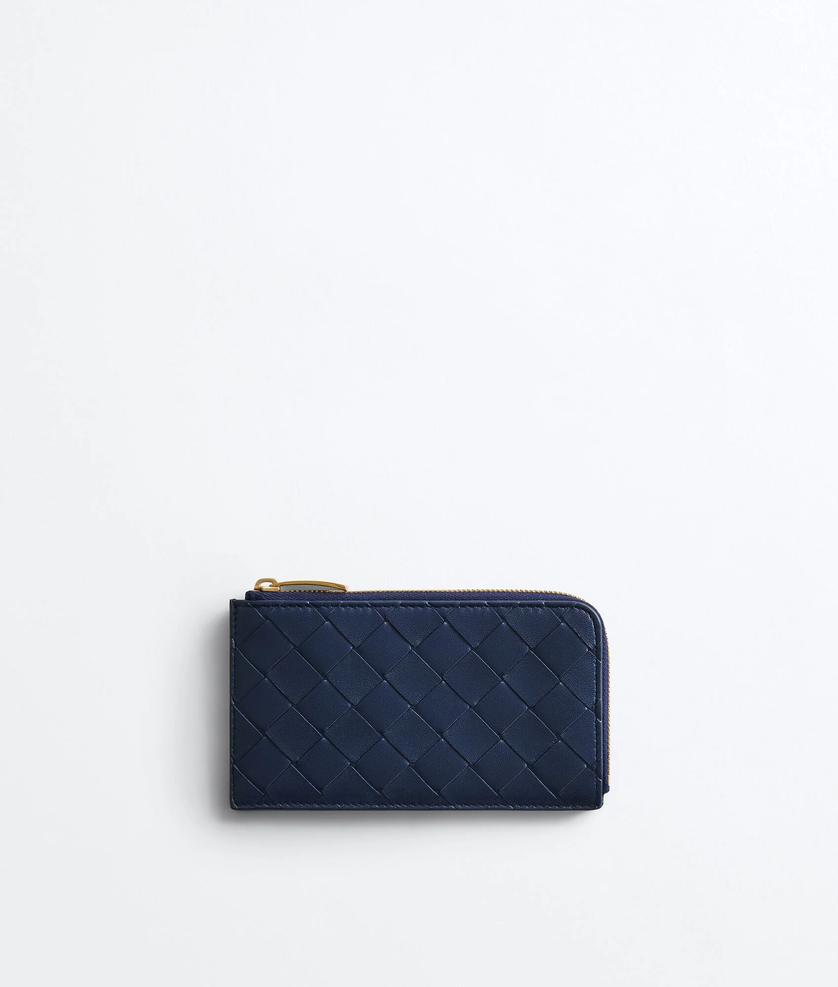 Intrecciato L-Zipped Card Case - 1
