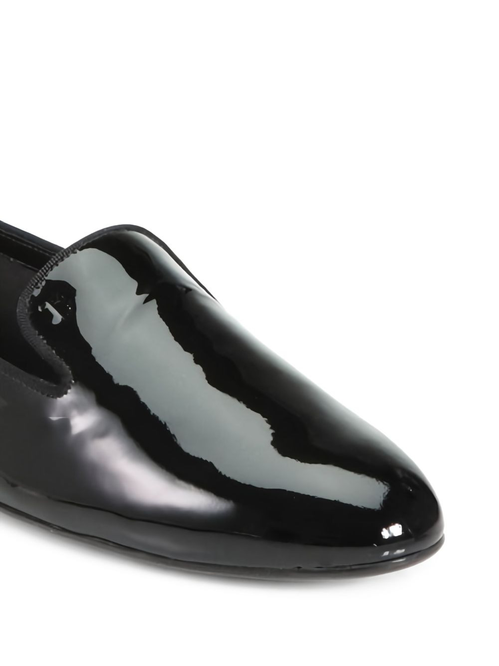 slip-on leather loafers - 2