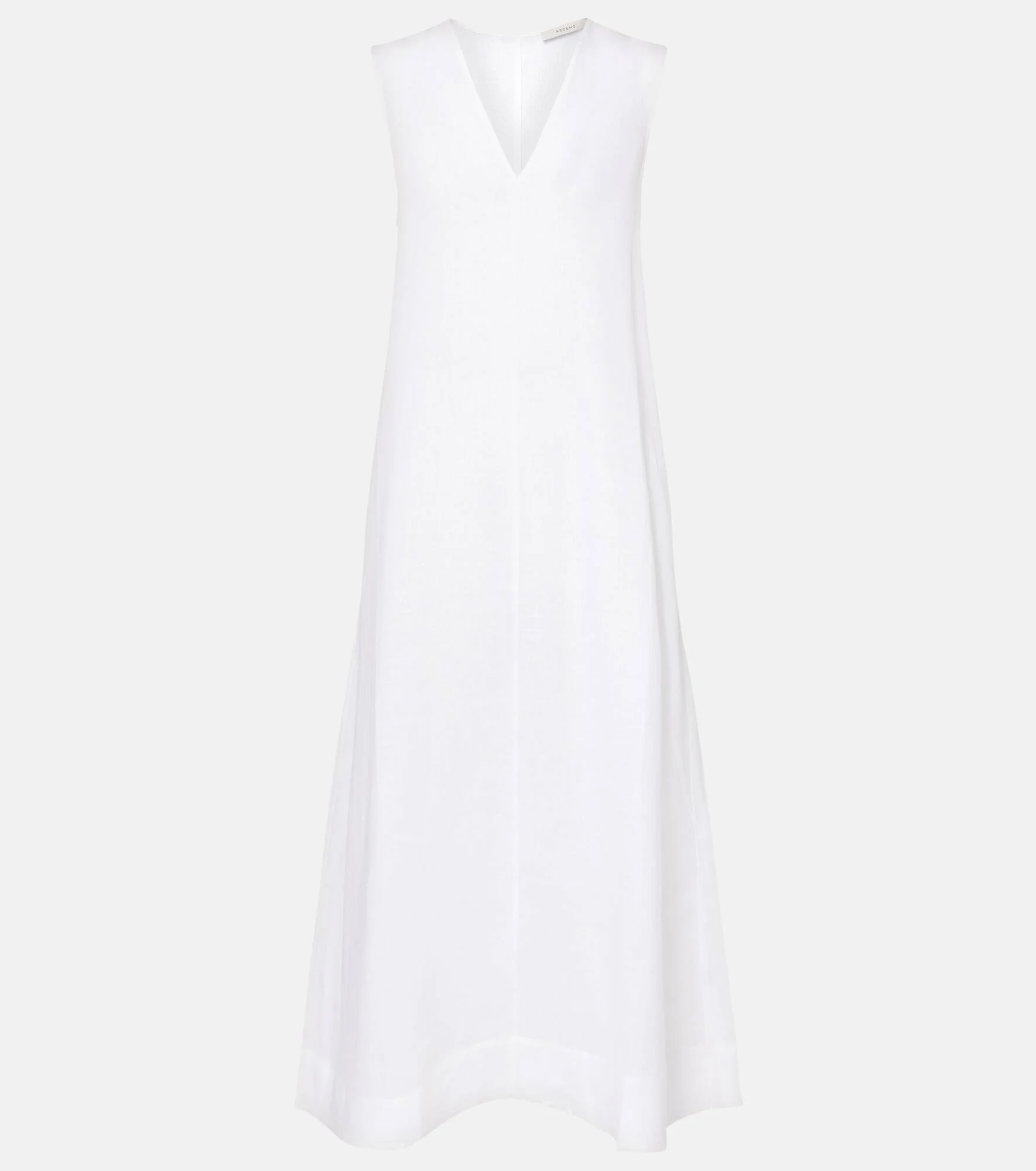 Nisha linen midi dress - 1
