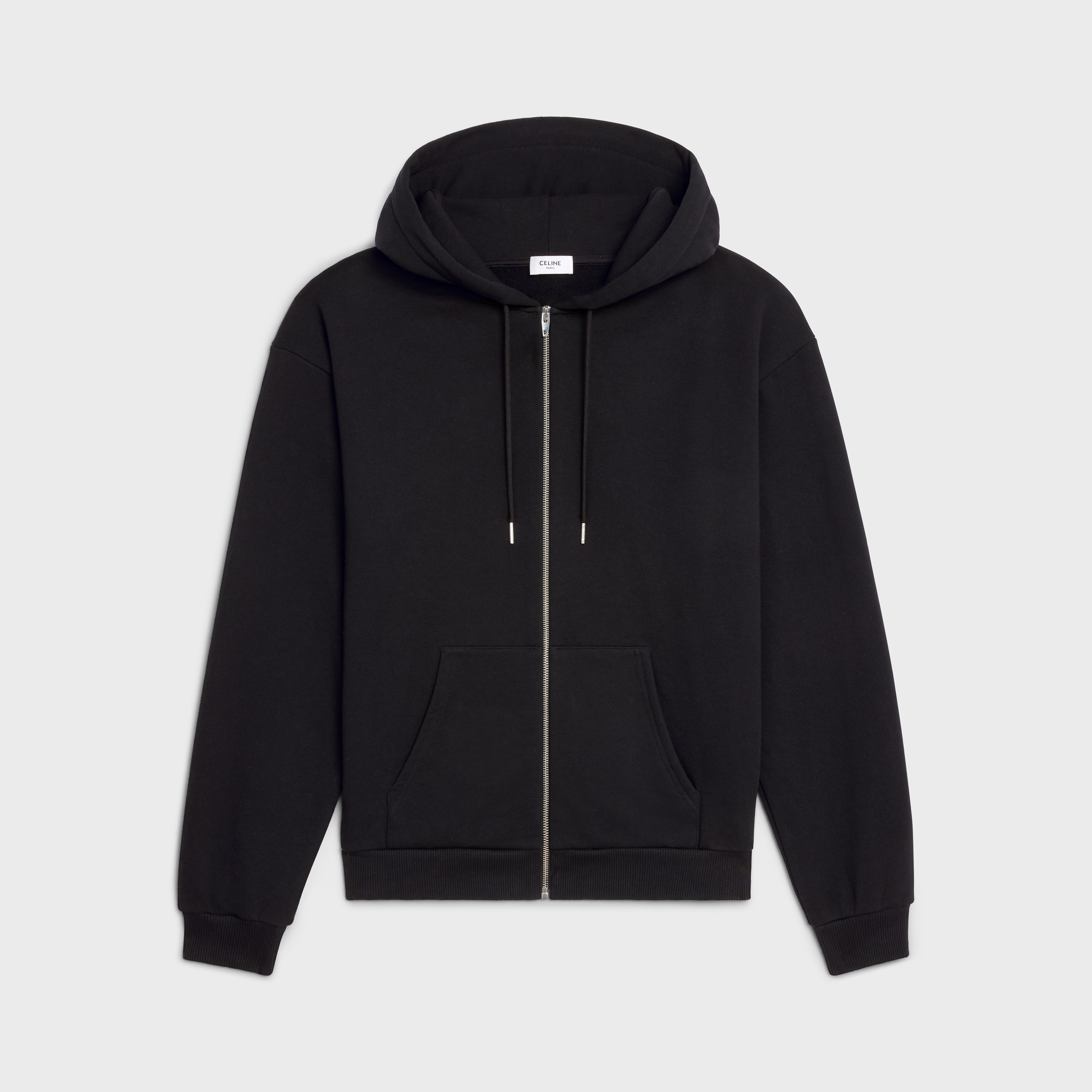 CELINE LOOSE SWEATSHIRT IN COTTON FLEECE - 2