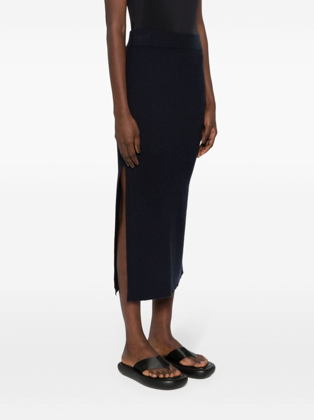 The Ronja cashmere midi skirt - 3