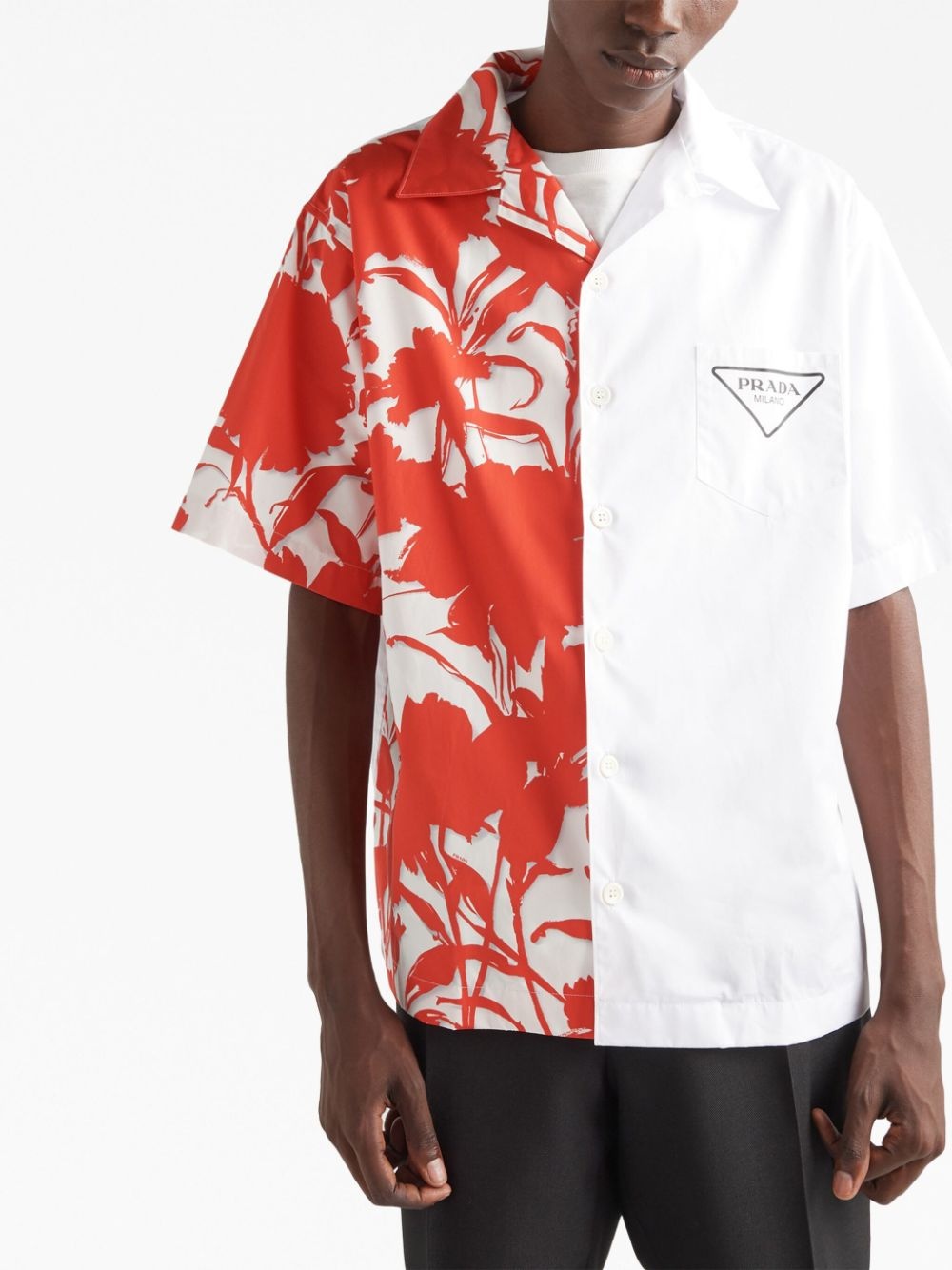 logo-print short-sleeve shirt - 5