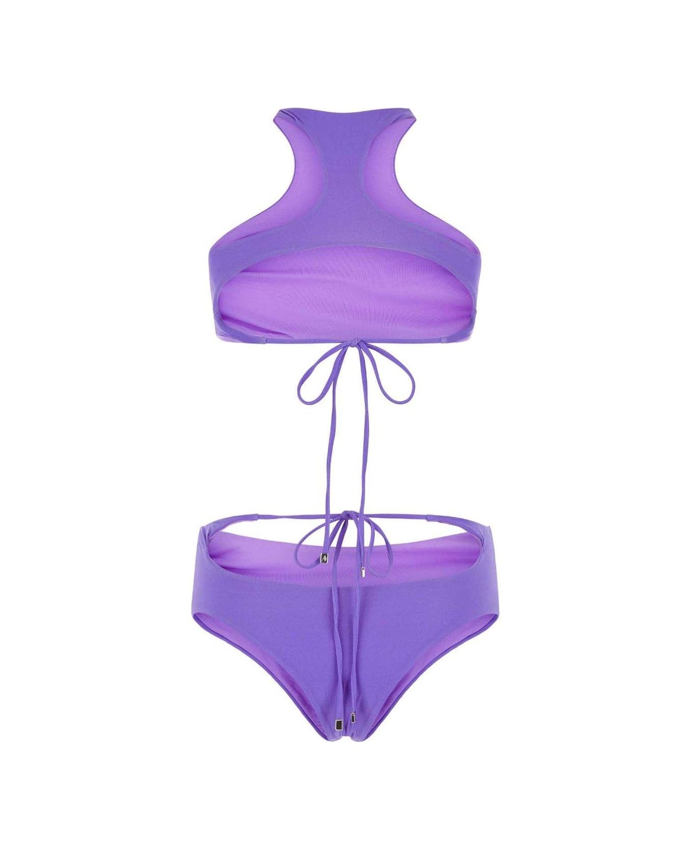 Violet Two-piece Bikini Set - 2