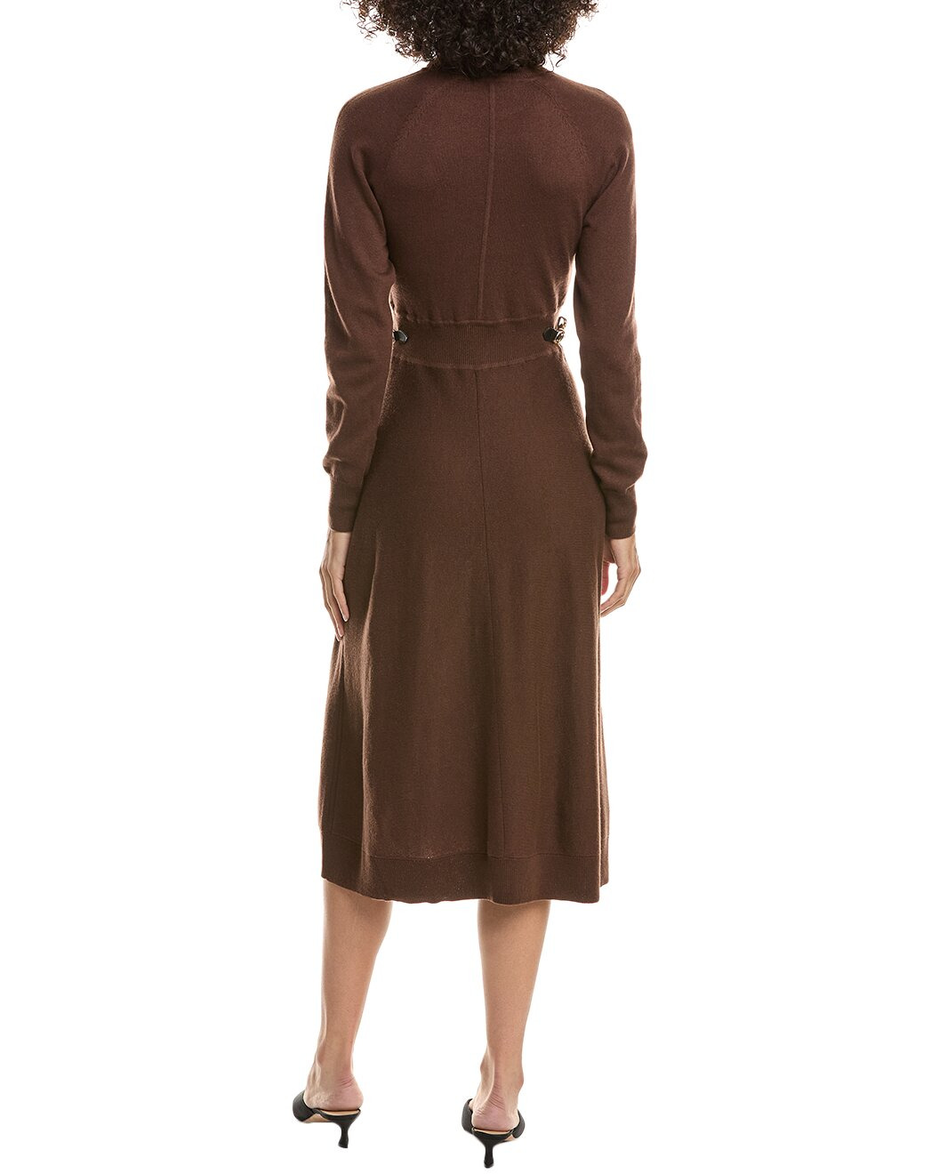 Derek Lam 10 Crosby Becky Horsebit Wool Sweaterdress - 2