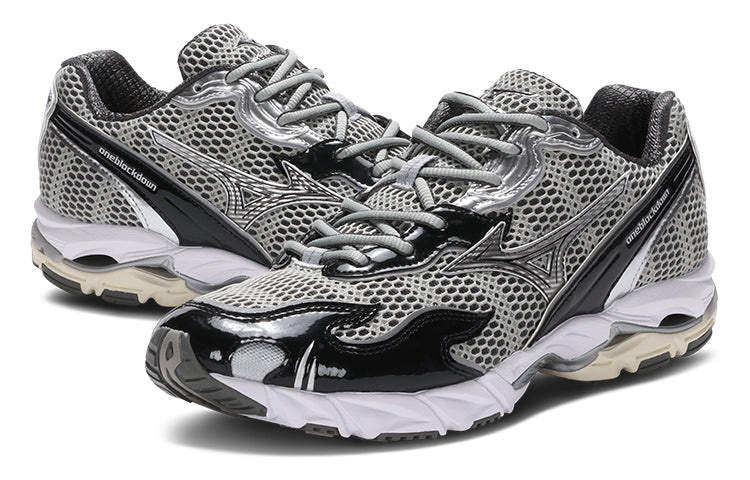 Mizuno Wave Rider 10 'Flame Wave One Block Down Onyx' D1GD232703 - 4