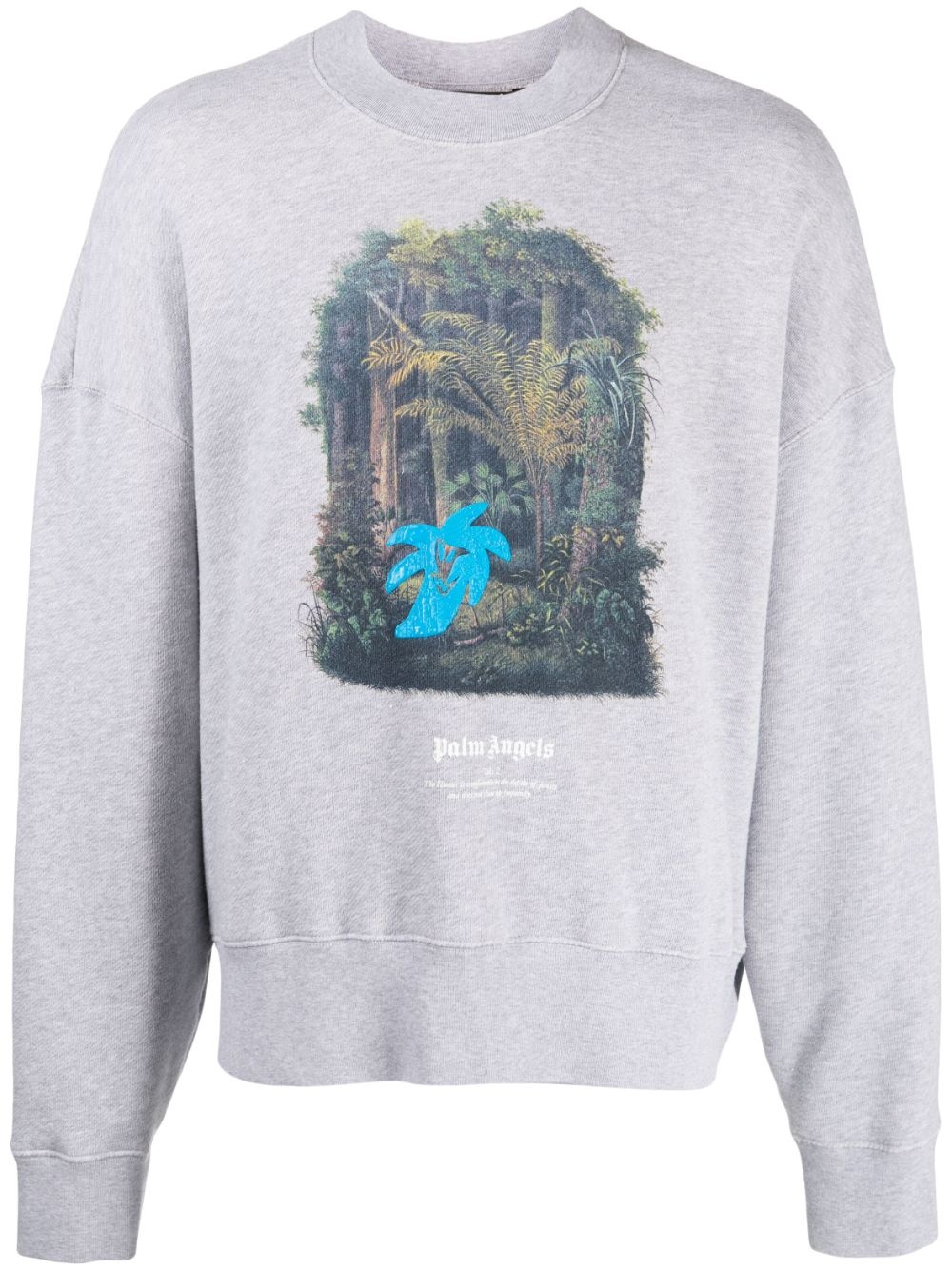 Palm Angels cotton sweatshirt with print