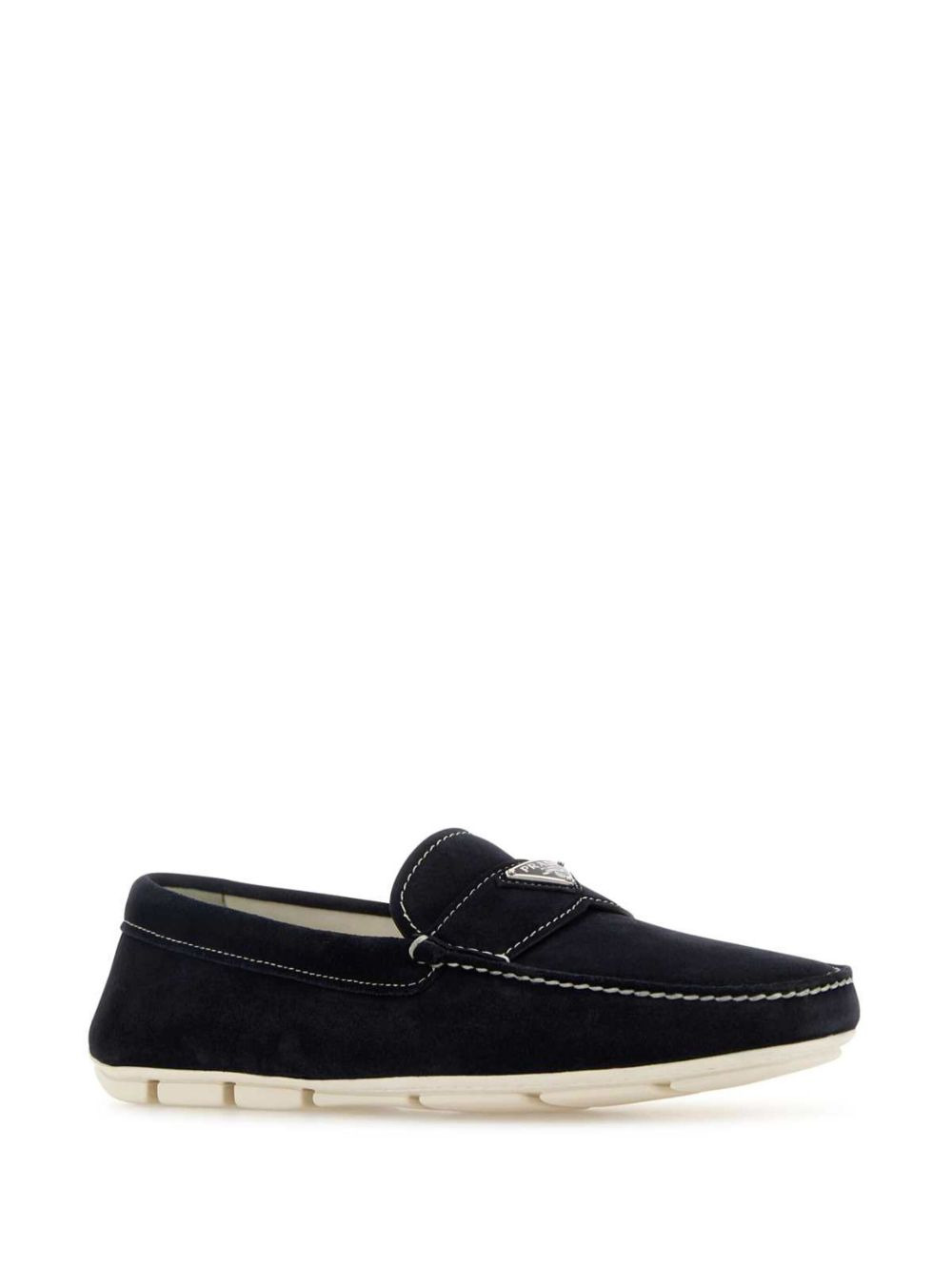 triangle-logo loafers - 2