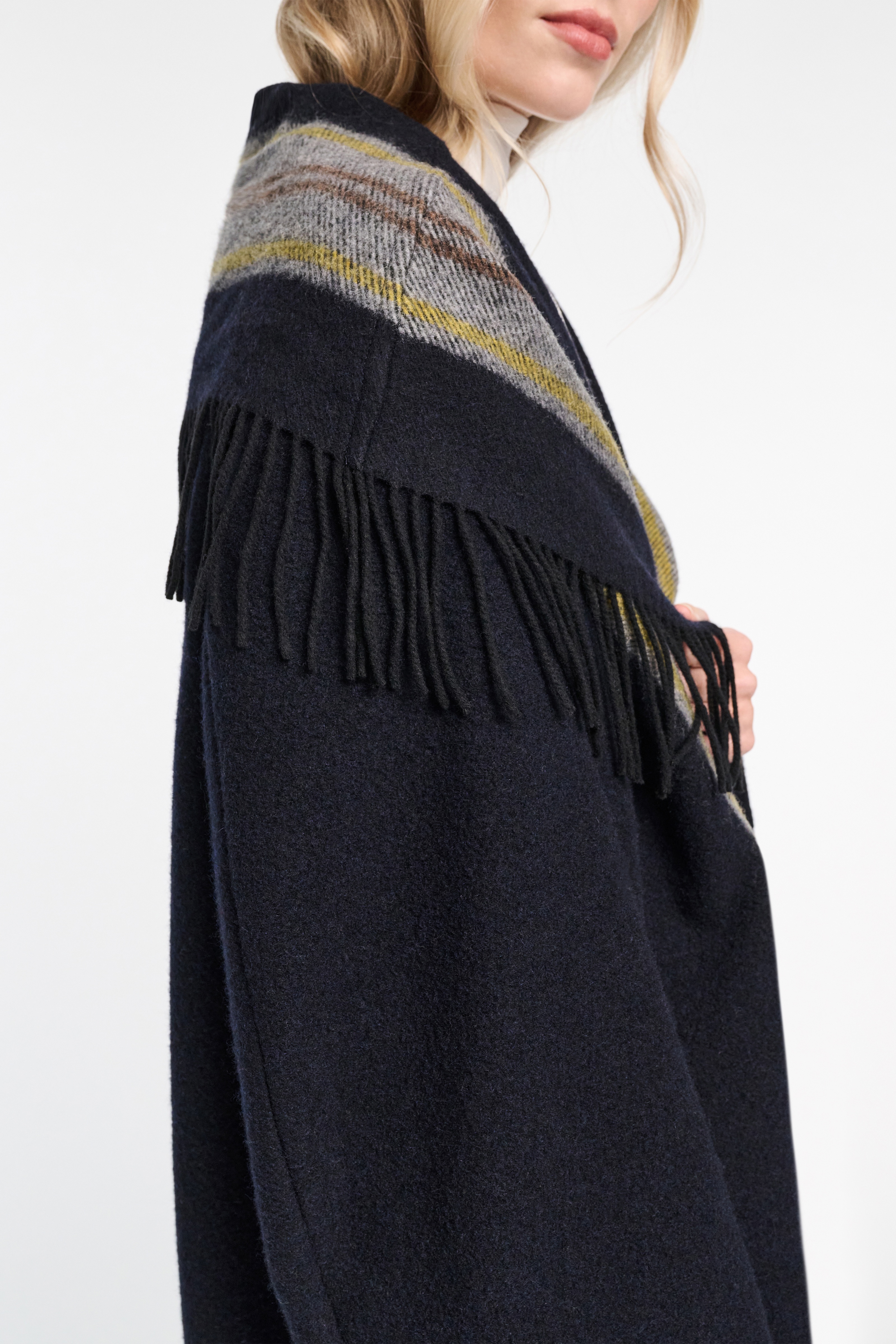 STRIPED COMFORT coat - 6