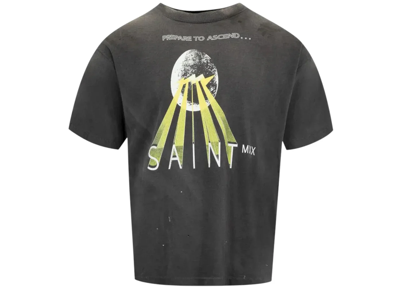 Saint Mxxxxxx Egg T-shirt Black - 1