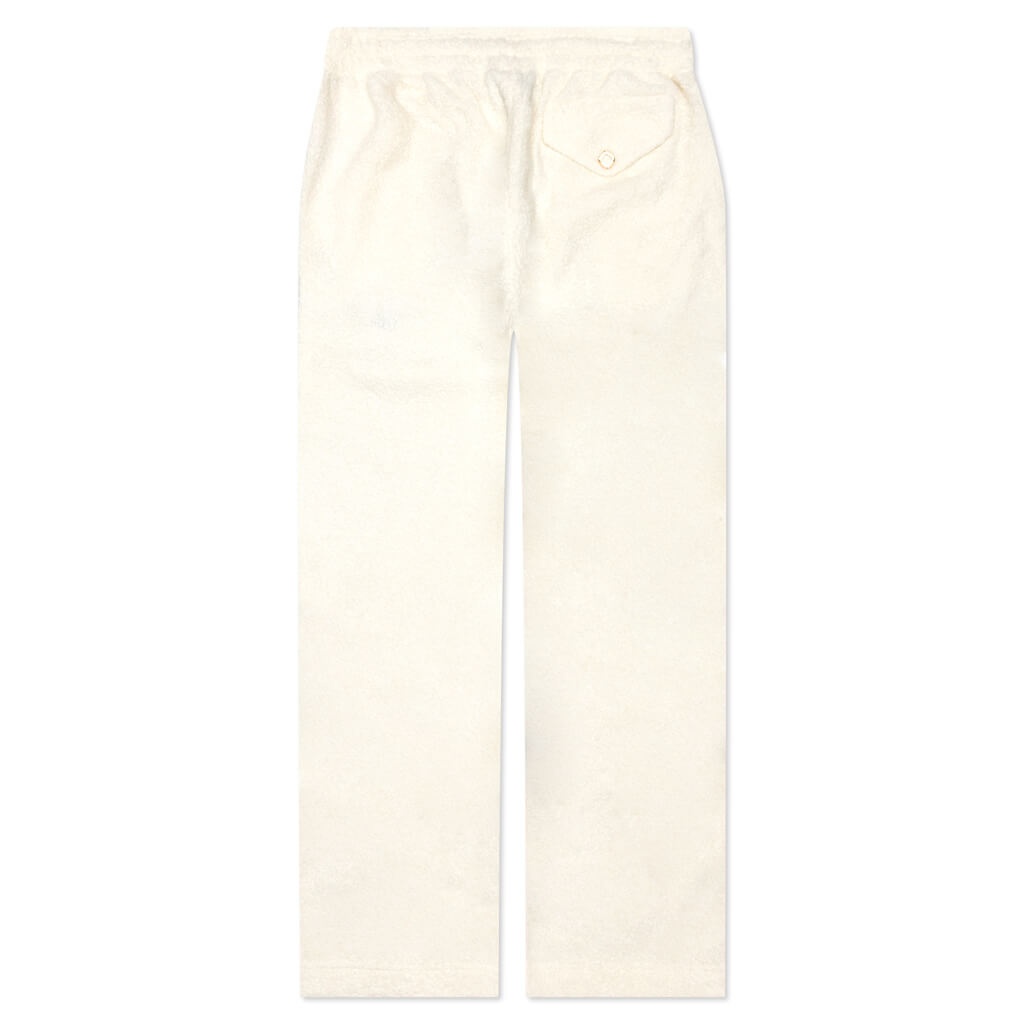 CASABLANCA CAZA TERRY TRACK PANT - OFF WHITE - 2