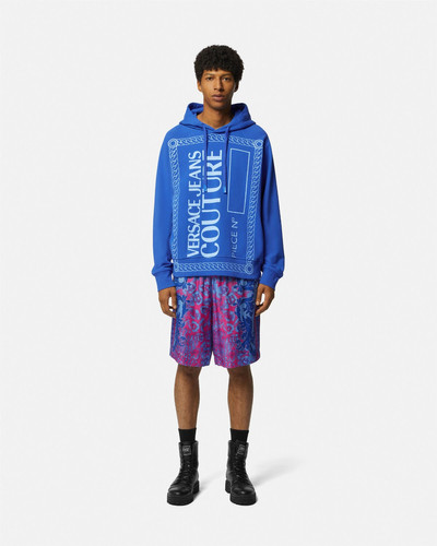 VERSACE JEANS COUTURE Piece Number Logo Hoodie outlook