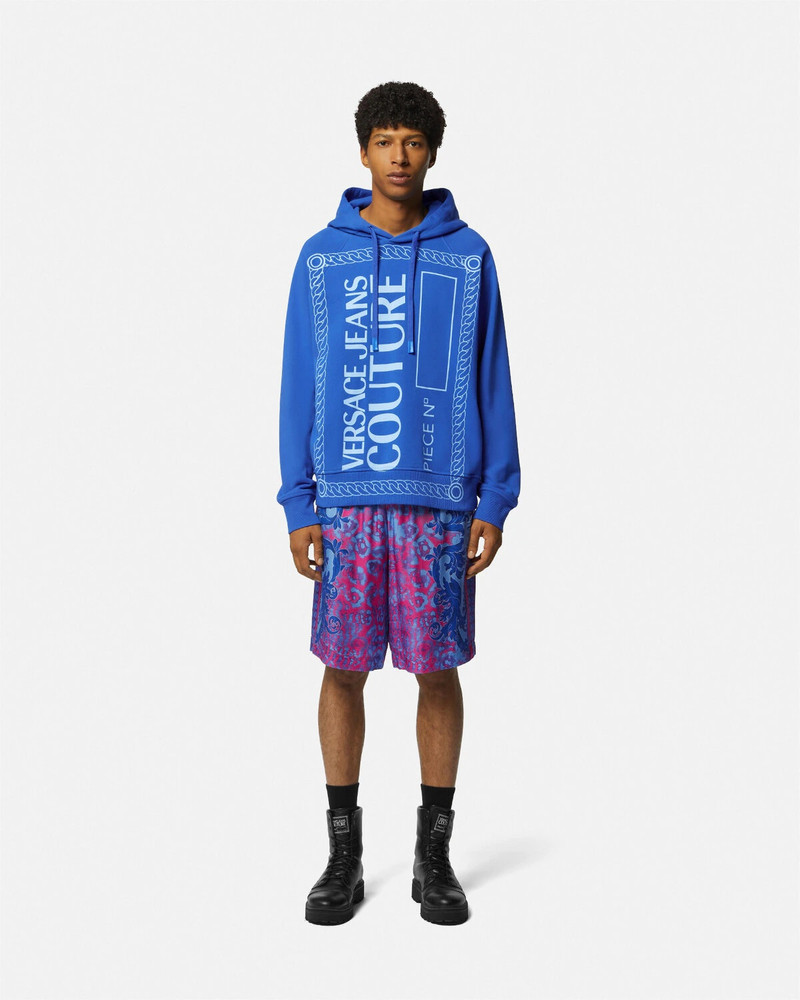 VERSACE JEANS COUTURE Piece Number Logo Hoodie outlook