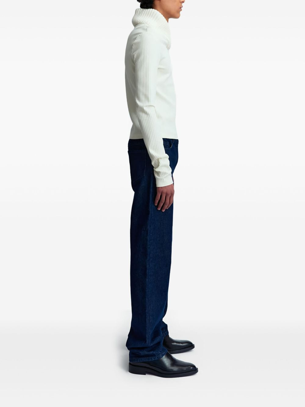 Cary V-neck jersey jumper - 3