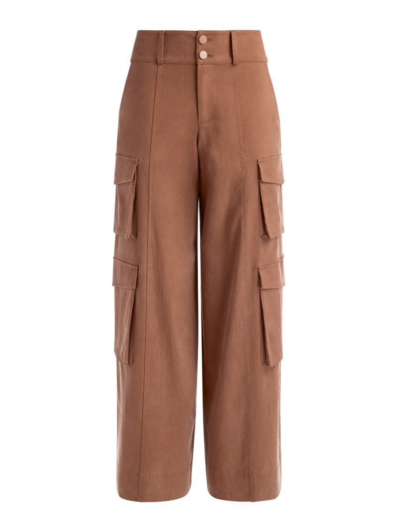 MAME HIGH RISE WIDE LEG CARGO PANT 1