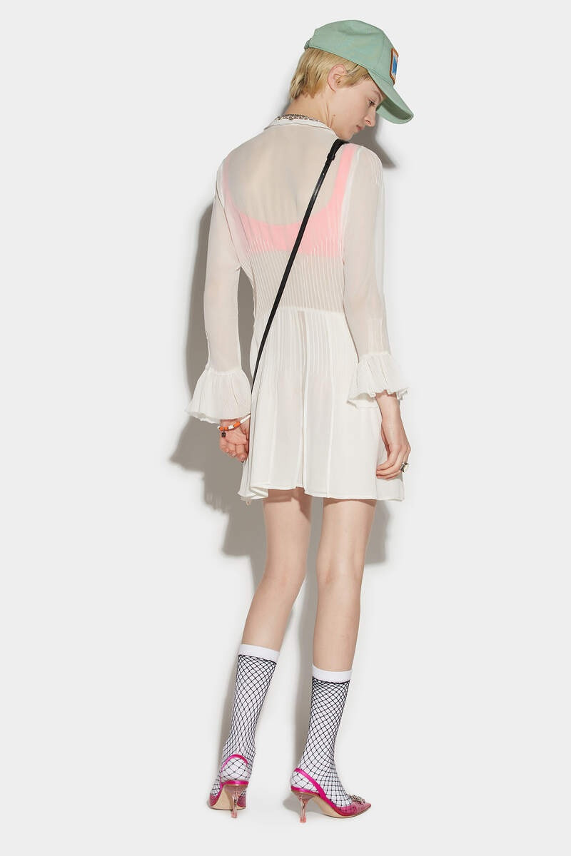 DSQUARED2 RUFFLE BOW TIE DRESS outlook