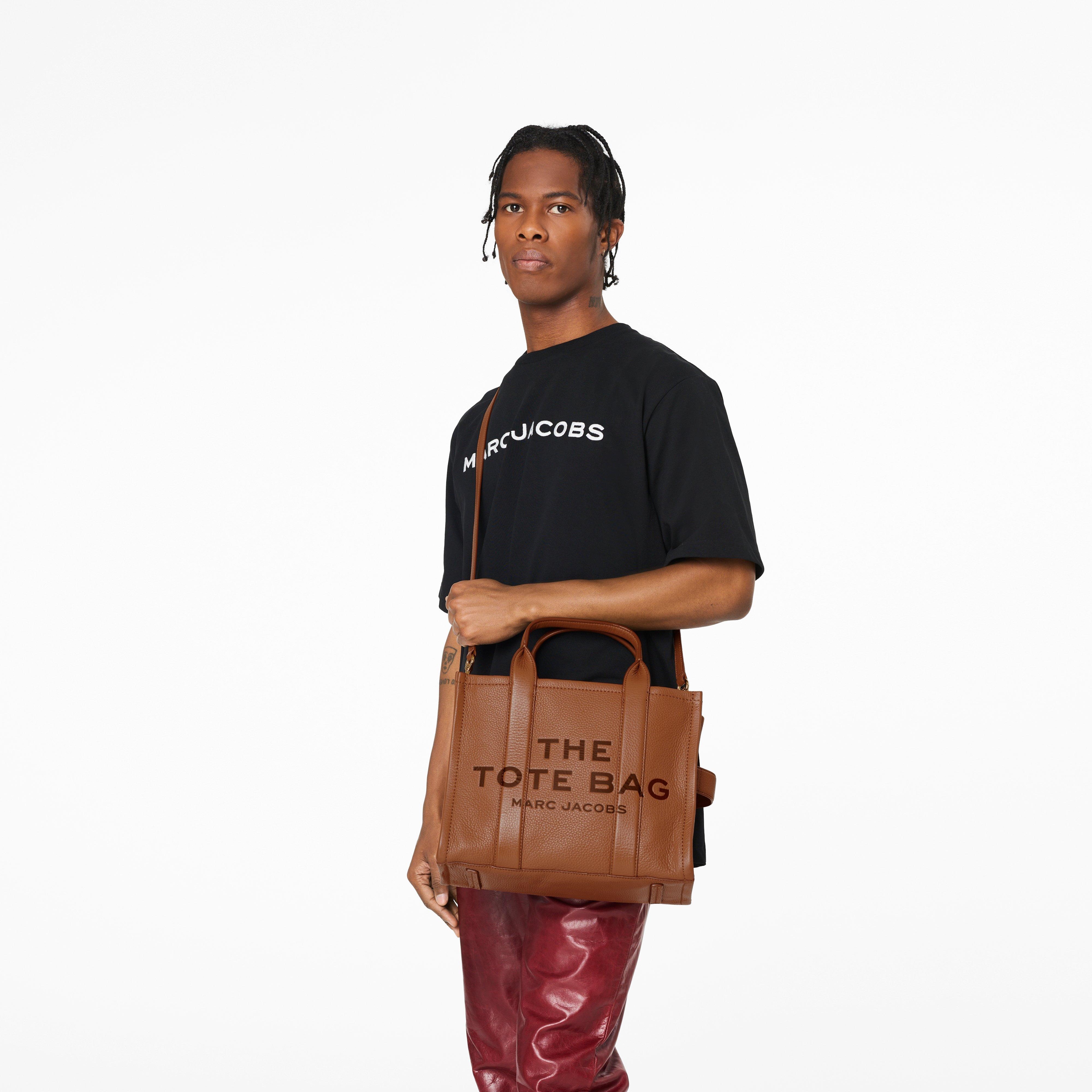 THE LEATHER SMALL TOTE BAG - 7