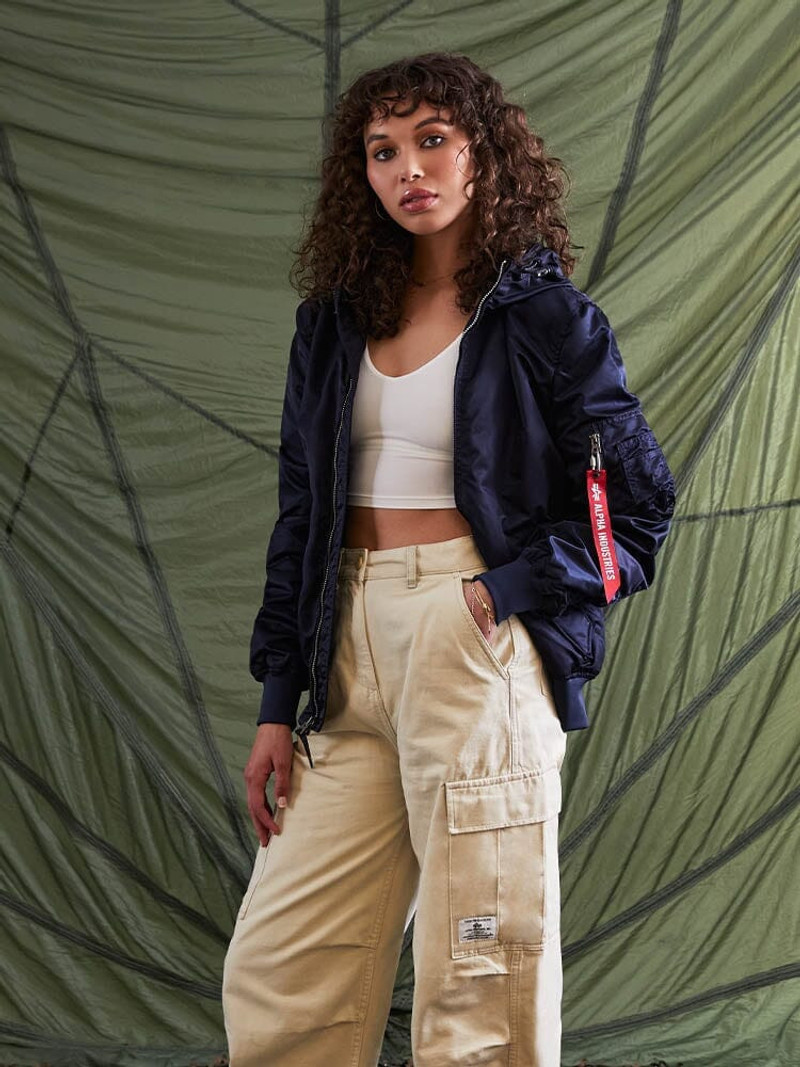 ALPHA INDUSTRIES L-2B HOODED GEN II BOMBER JACKET outlook